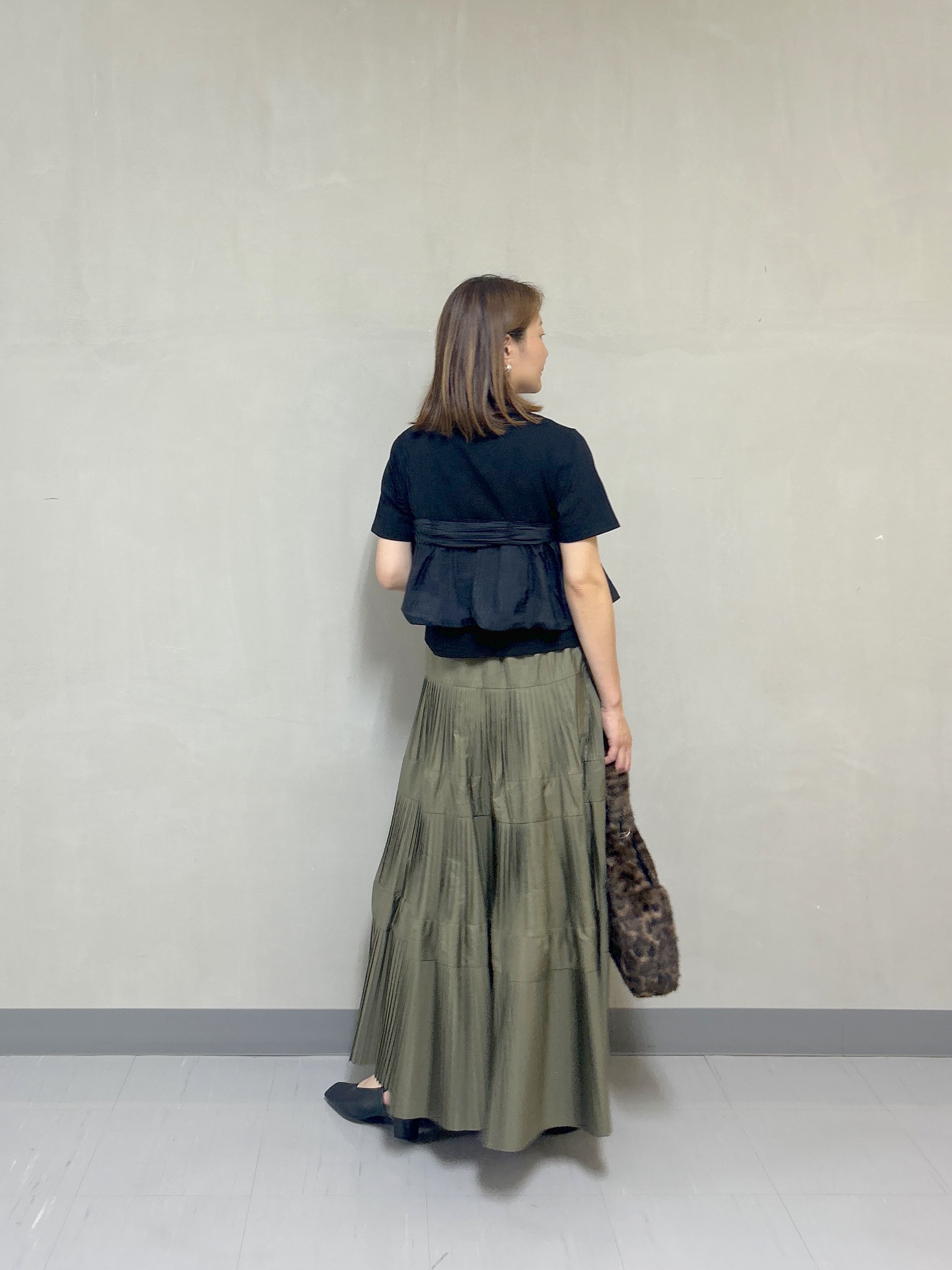 takaさんの「INDIVI｜ツイストドッキングTシャツ」を使ったコーディネート