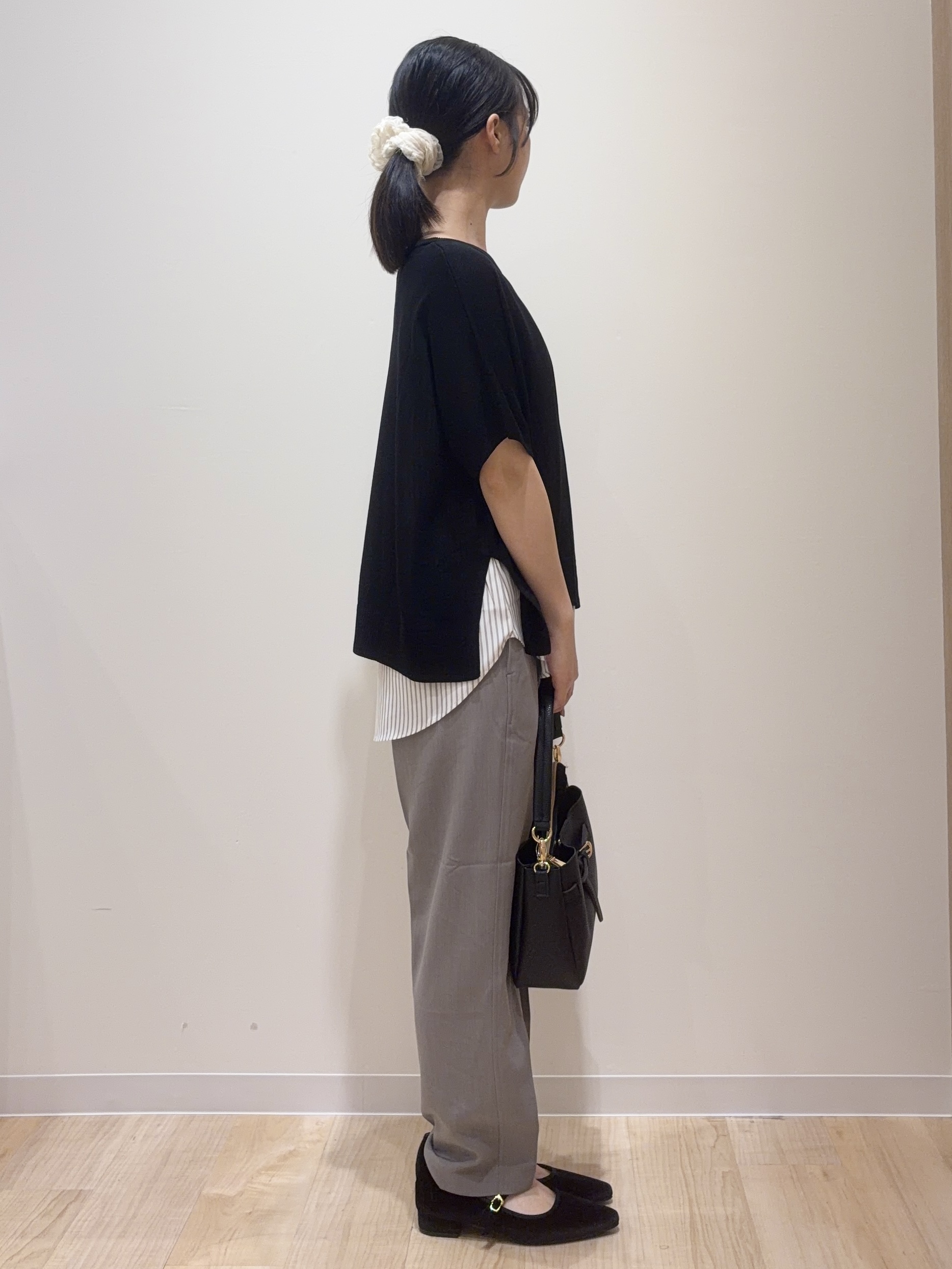 ayaneさんの「grove｜【体系カバー◎】ニット&times;インナーシャツタンクSET」を使ったコーディネート