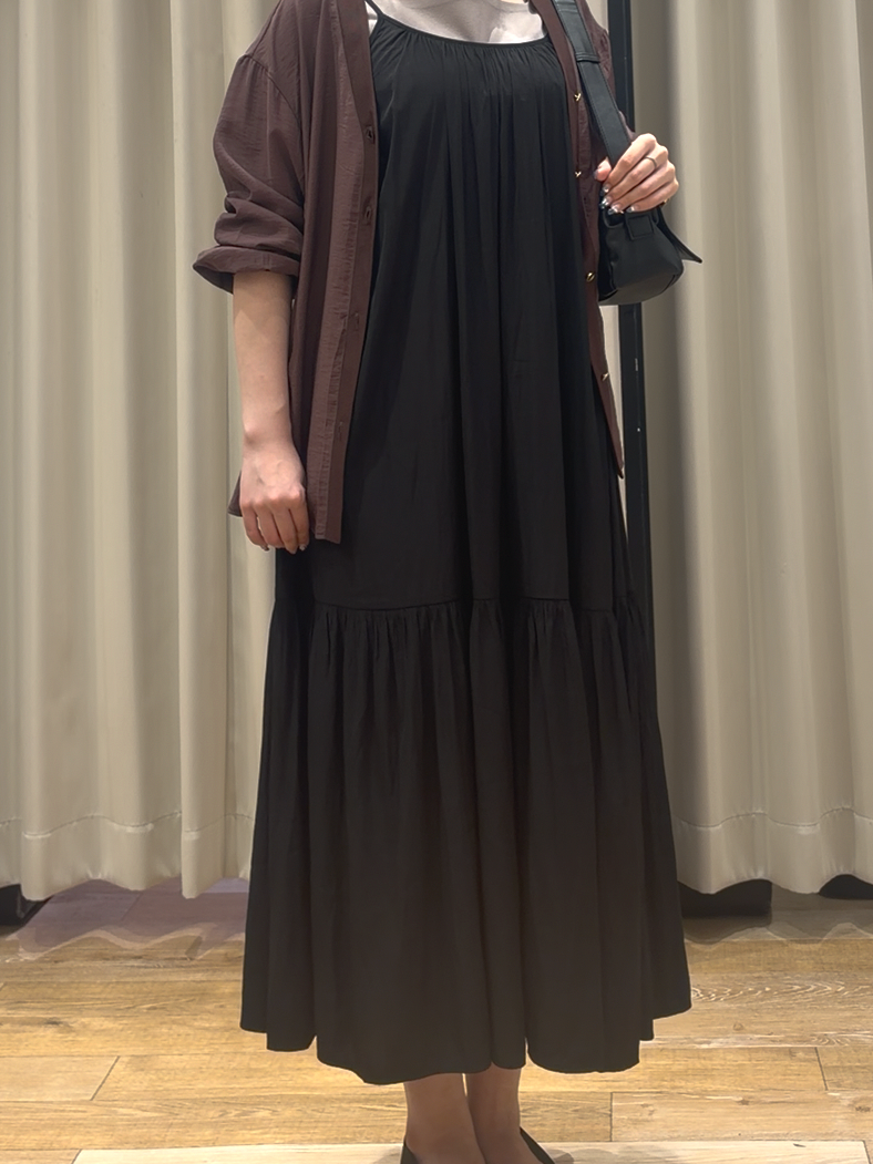 RUKAさんの「grove｜シアーシャツカーディガン」を使ったコーディネート