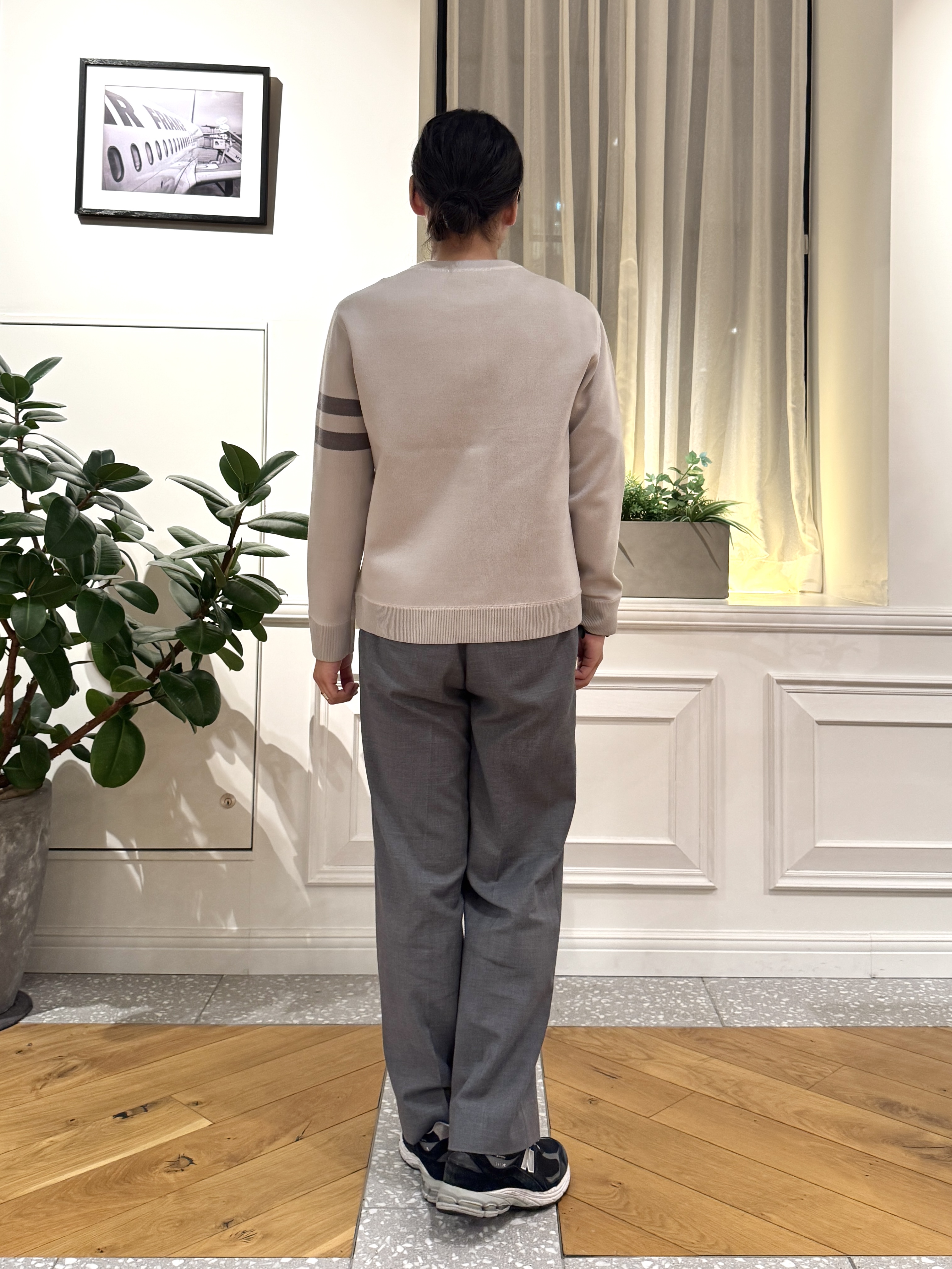 kawarataniさんの「DRESSTERIOR｜【ウォッシャブル】サイドゴア ワンタックワイドパンツ」を使ったコーディネート