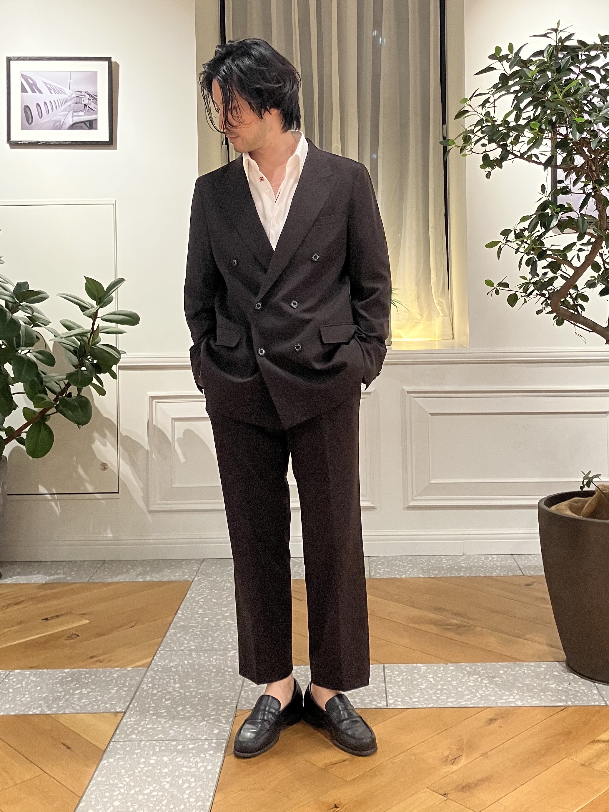 junyaさんの「DRESSTERIOR｜【温度調節機能/セットアップ可】コンフォータブル ジャケット」を使ったコーディネート