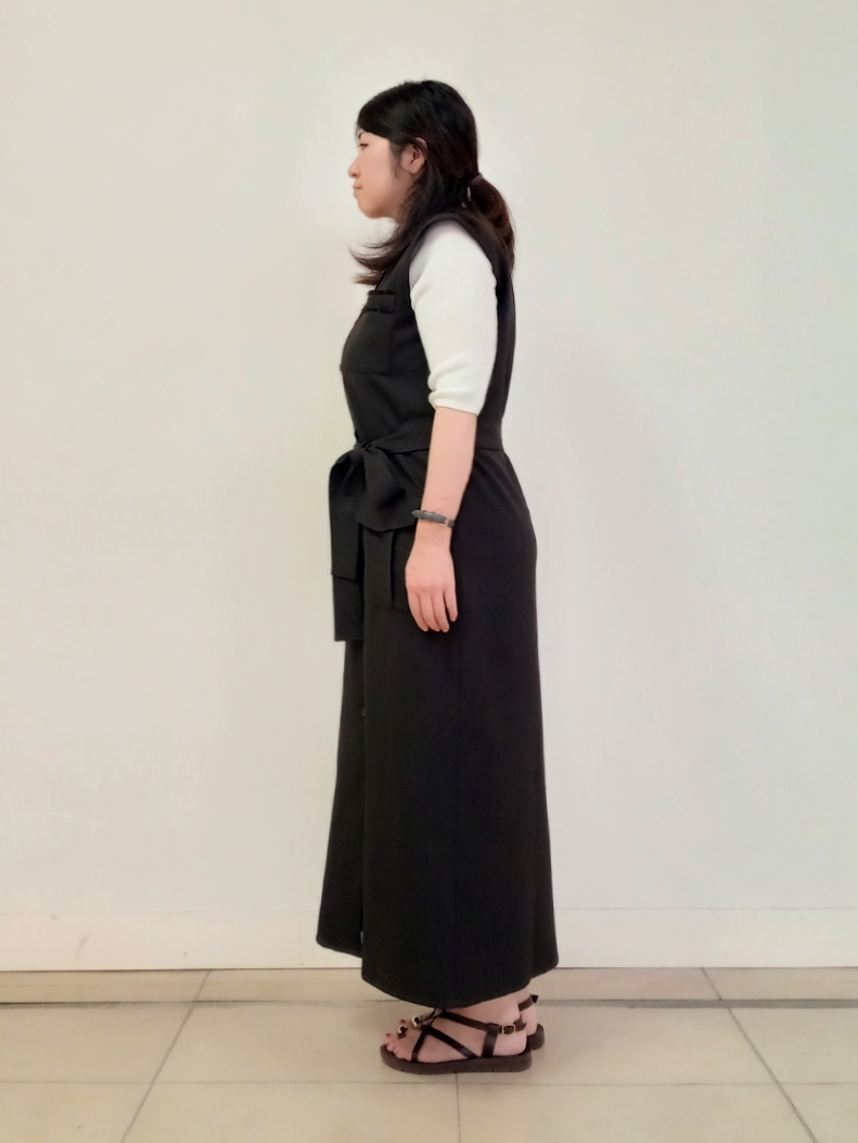 emiさんの「DRESSTERIOR｜【ウォッシャブル】ツイードライクワンピース」を使ったコーディネート