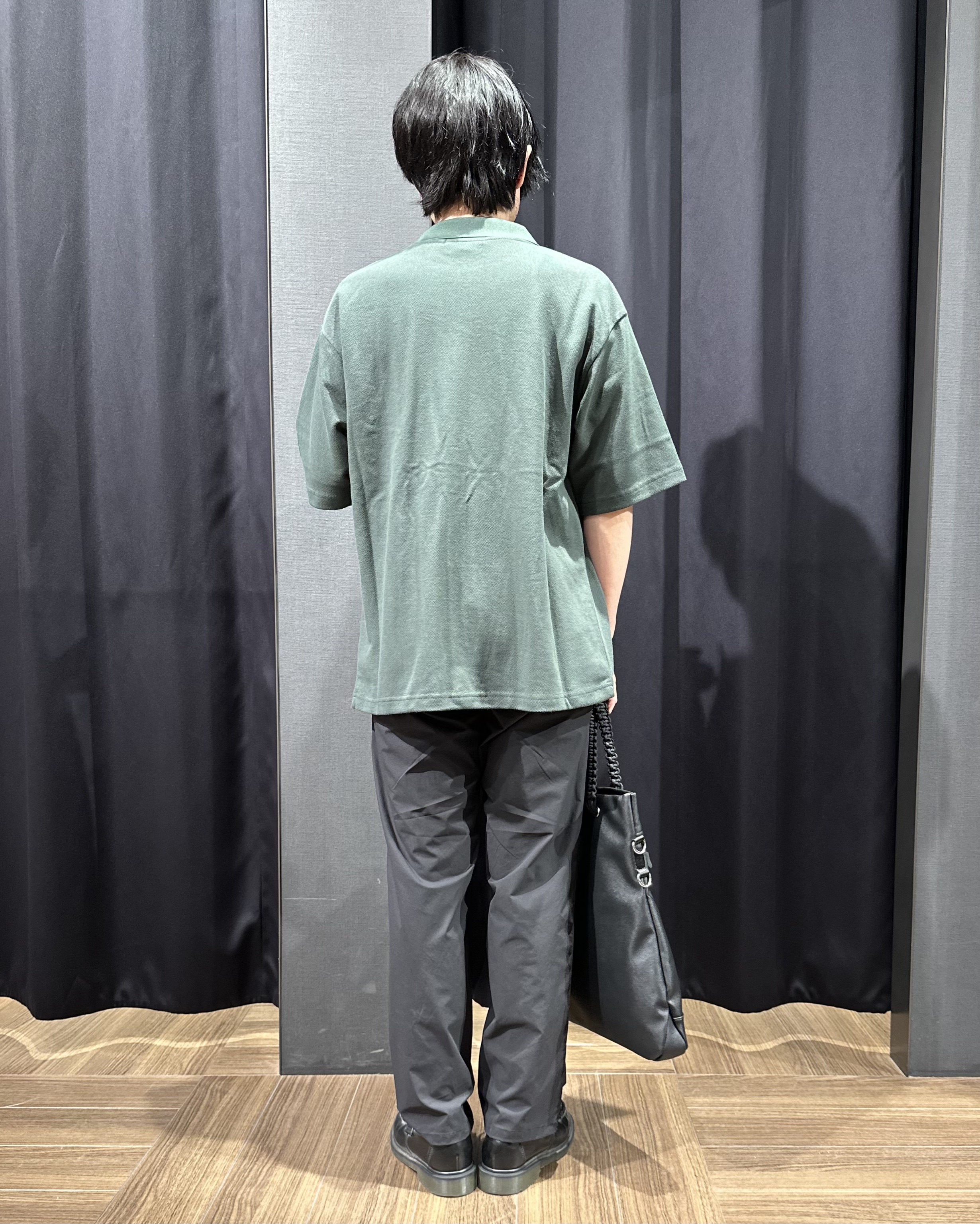 tomoyaさんの「THE SHOP TK｜【半袖シャツ＋インナー セットアイテム】カノコ半袖シャツ＆半袖Tシャツ」を使ったコーディネート