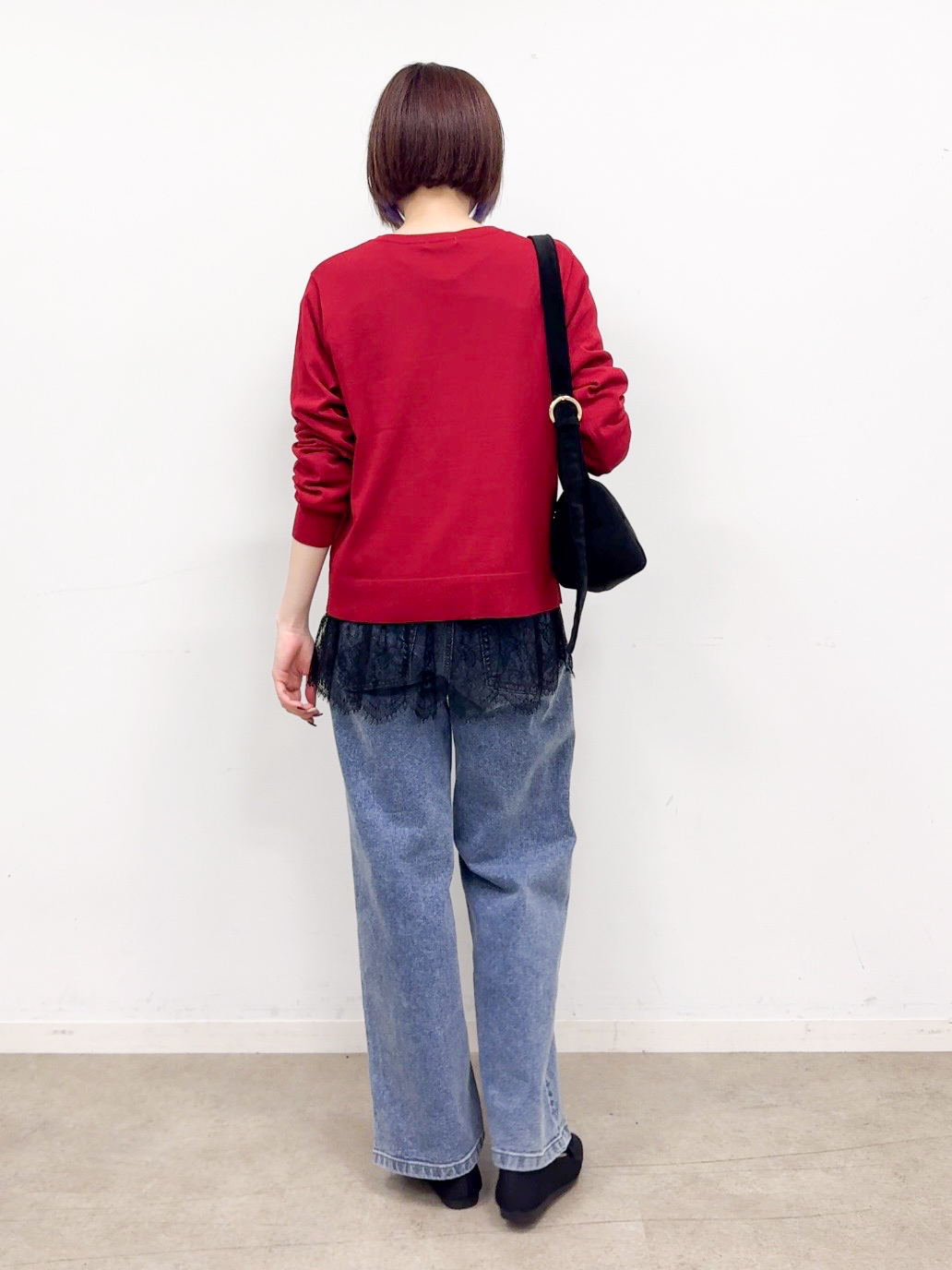 𝐜𝐡𝐢𝐤𝐚さんの「SHOO･LA･RUE｜【洗濯機可/S-LL】金ボタンが上品に。さらさらタッチカーディガン」を使ったコーディネート