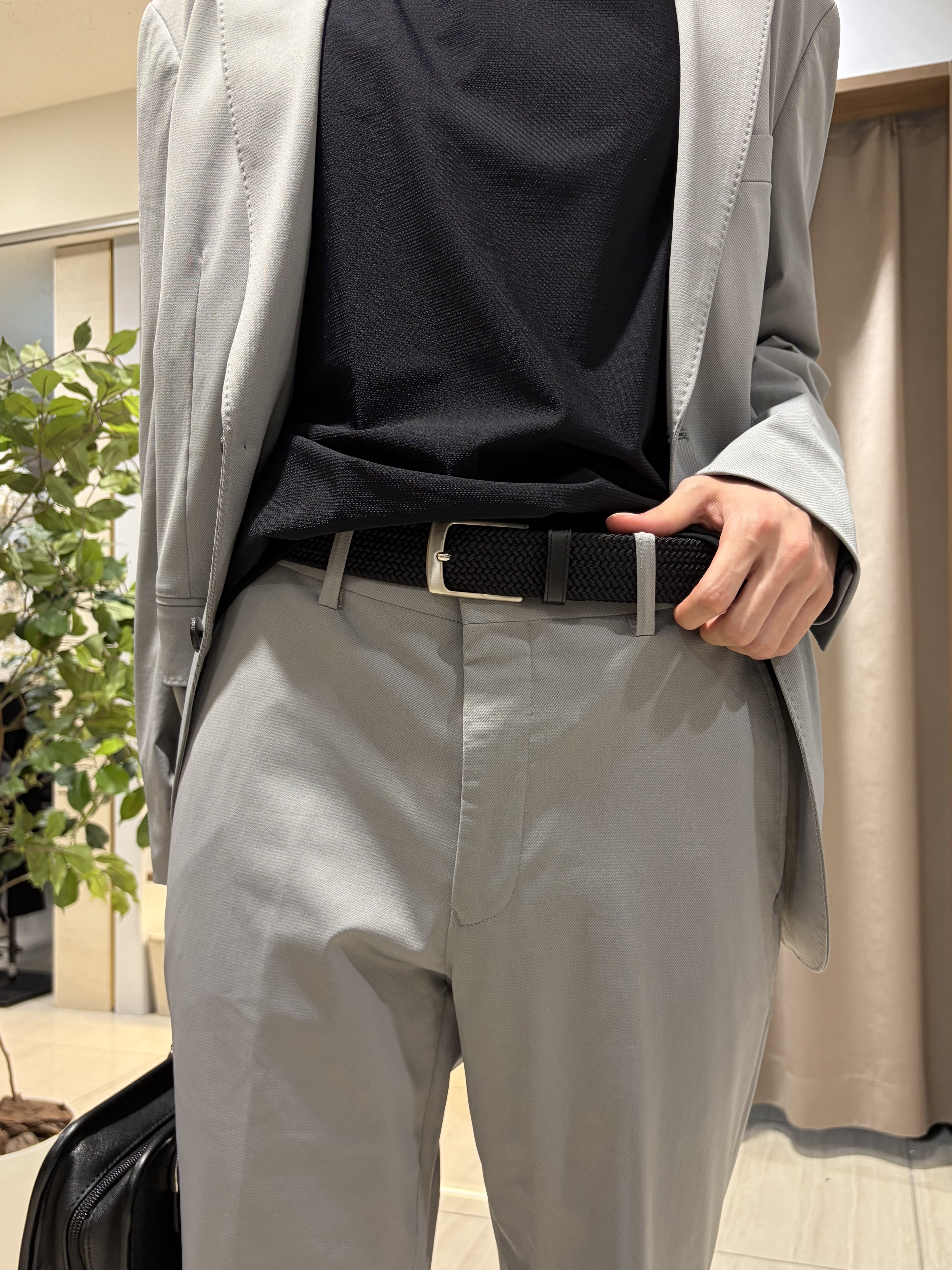 hiroさんの「TAKEO KIKUCHI｜【360&deg;ストレッチ／軽量】None Of Stress ライト ジャケット（セットアップ対応）」を使ったコーディネート