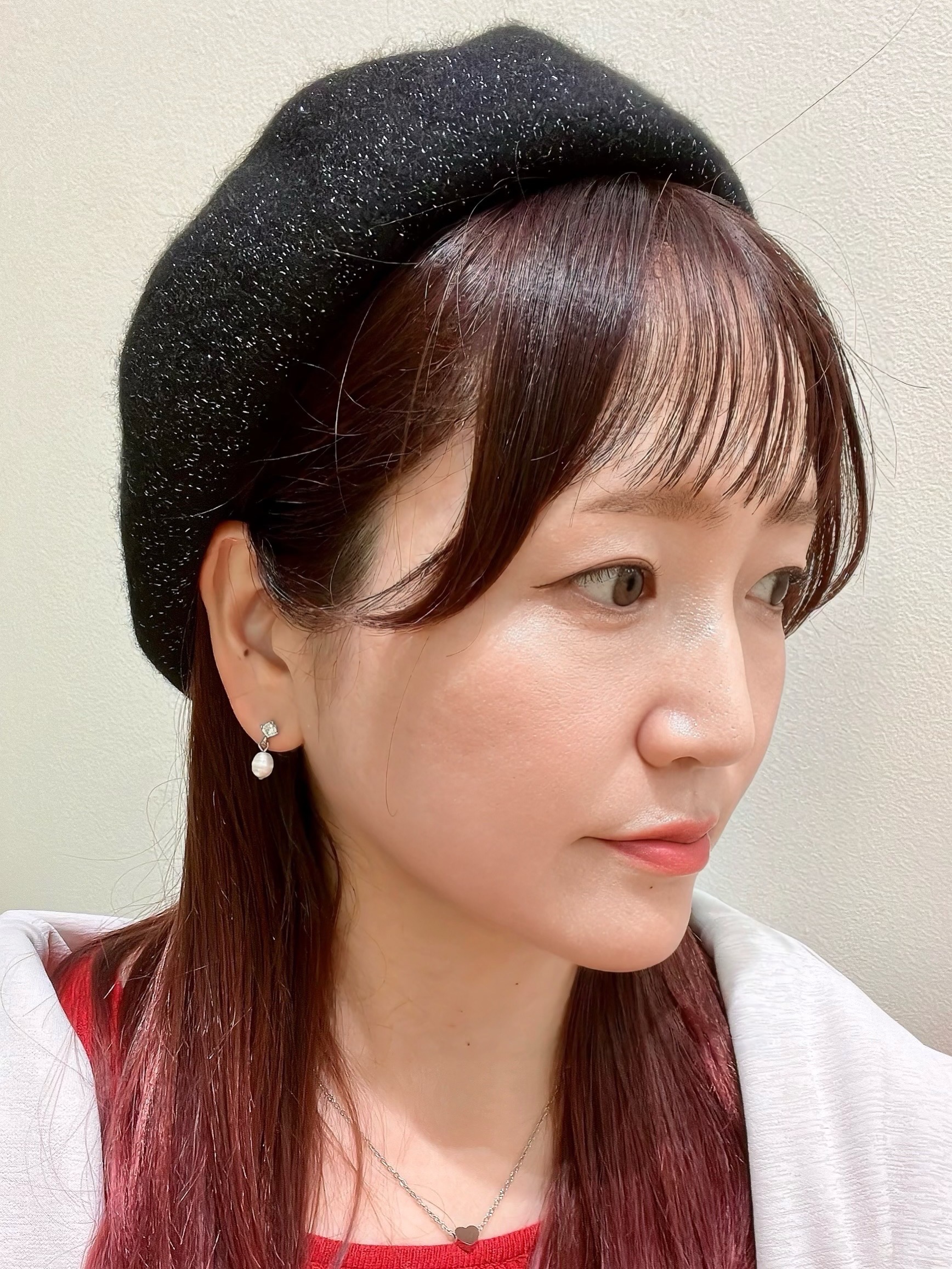 ゆっきーさんの「SHOO･LA･RUE｜【毛玉になりにくい/洗濯機可/S-LL】大人上品な 5分袖スクエアトップス」を使ったコーディネート