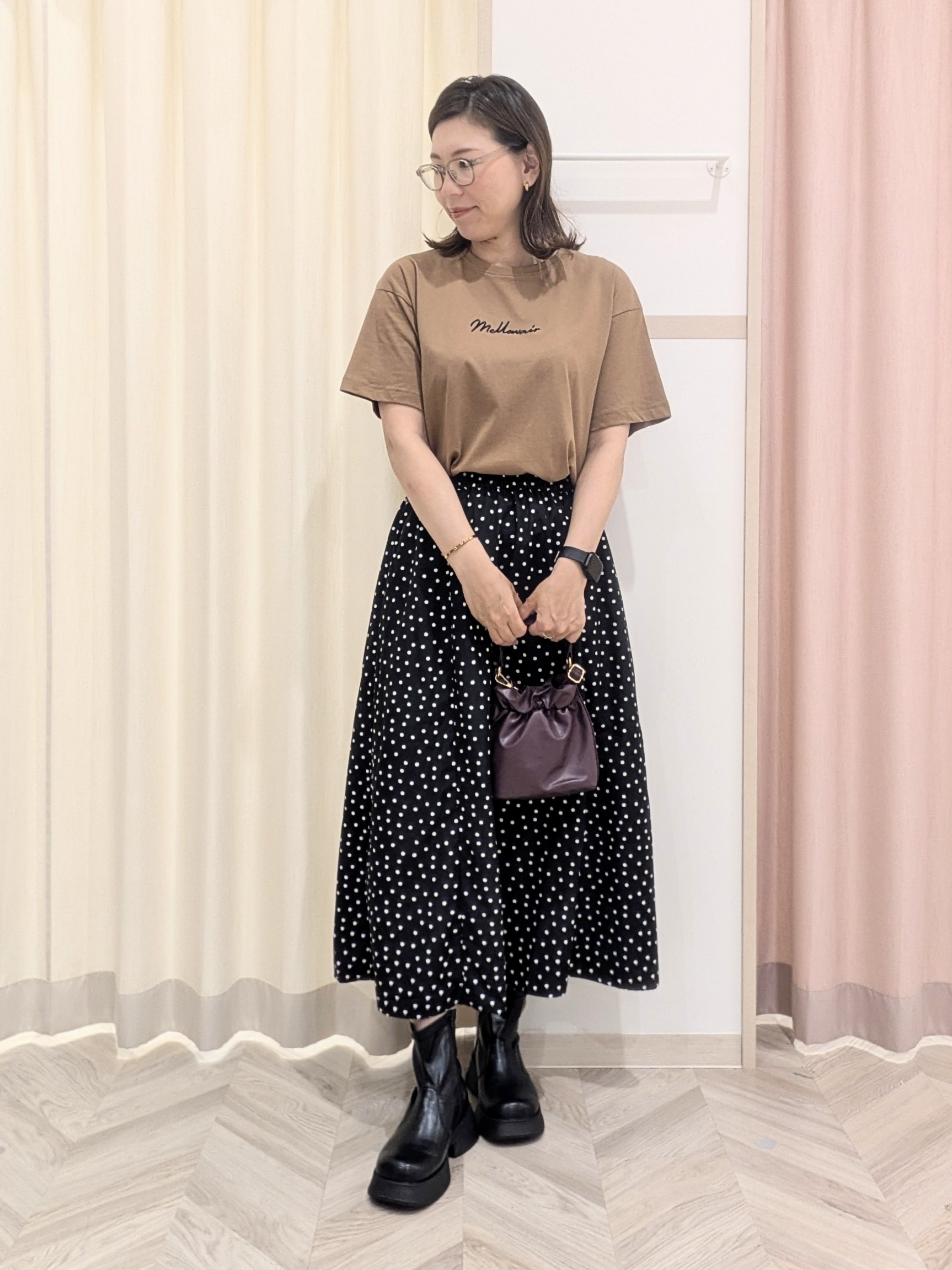 miyuさんの「SHOO･LA･RUE｜【高レビュー/洗濯機可/セットアップ可】軽凛(かろりん) 半袖ジャケット」を使ったコーディネート