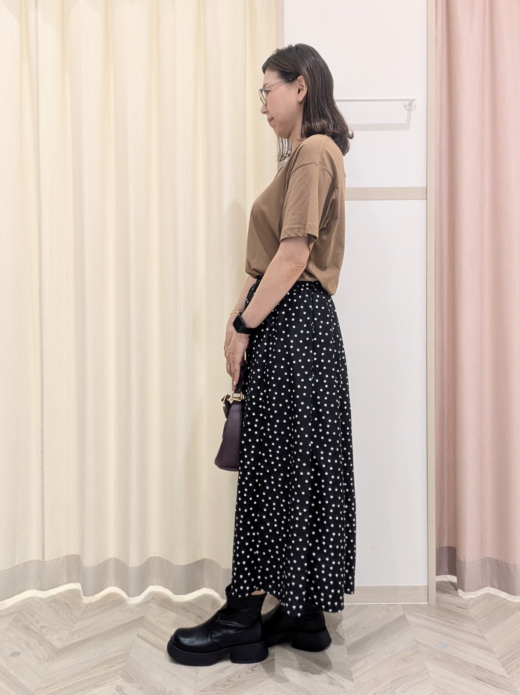miyuさんの「SHOO･LA･RUE｜【高レビュー/洗濯機可/セットアップ可】軽凛(かろりん) 半袖ジャケット」を使ったコーディネート