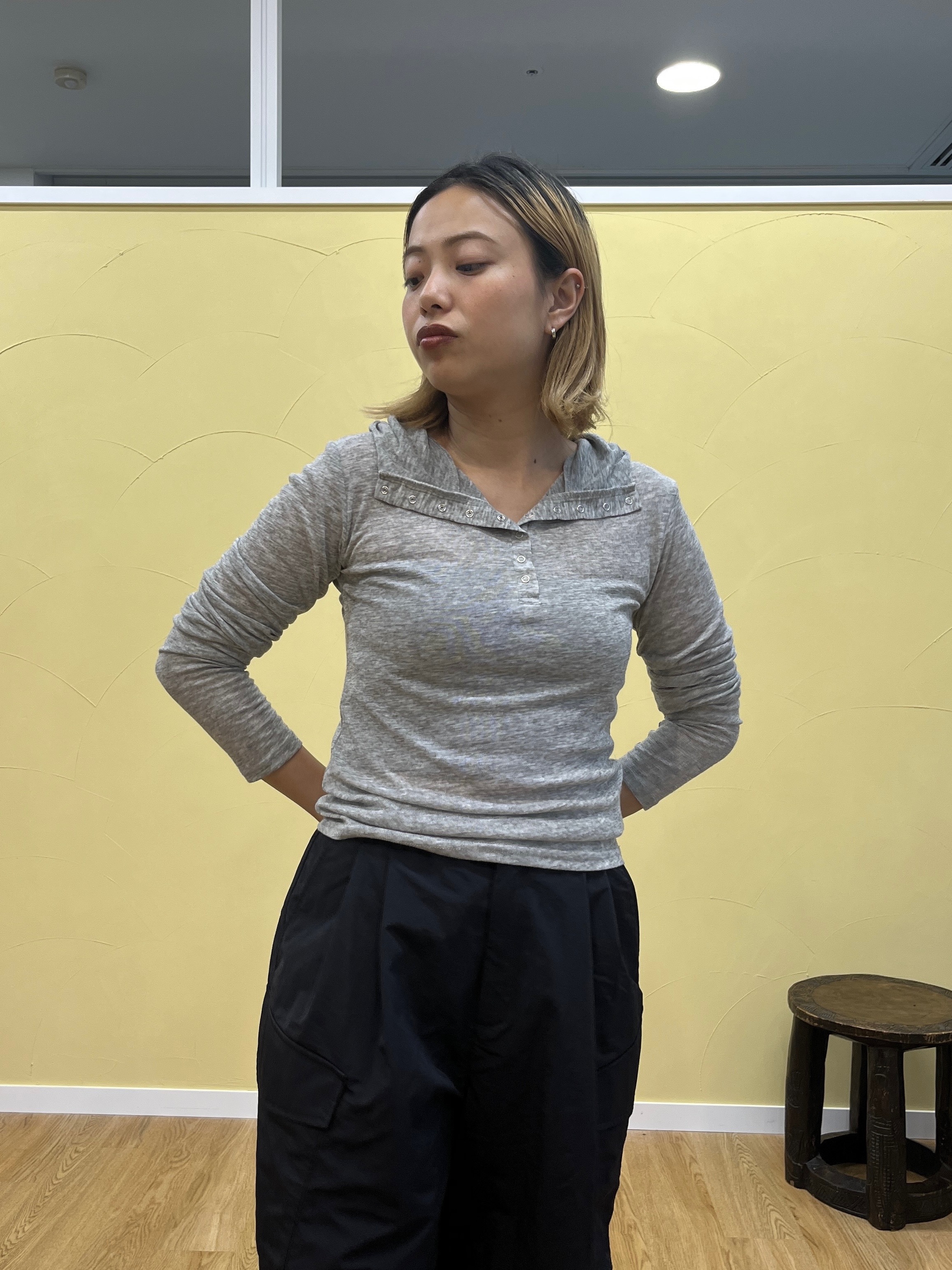 Harukaさんの「INDIVI｜フーディシアーカットソー」を使ったコーディネート