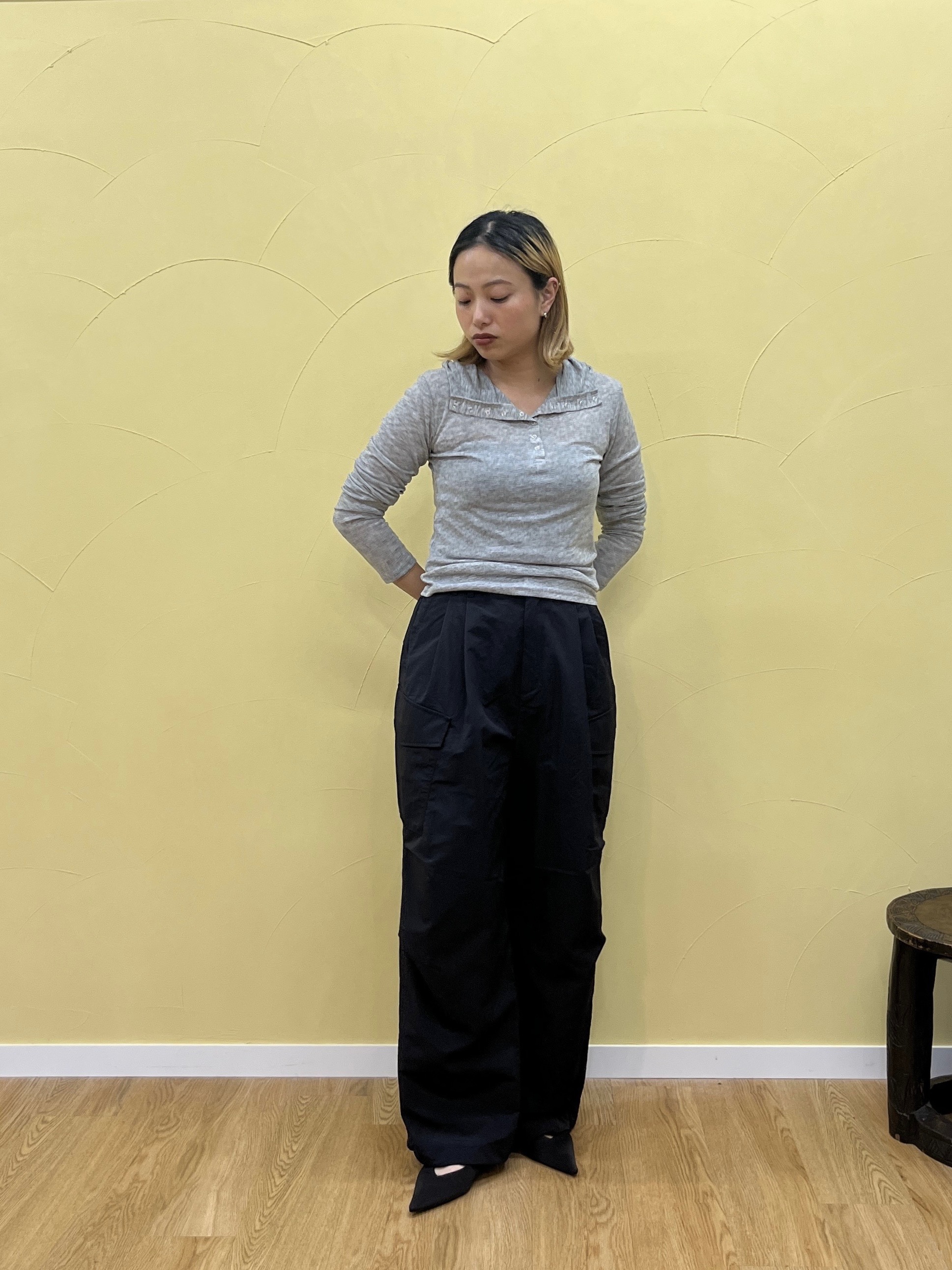 Harukaさんの「INDIVI｜フーディシアーカットソー」を使ったコーディネート