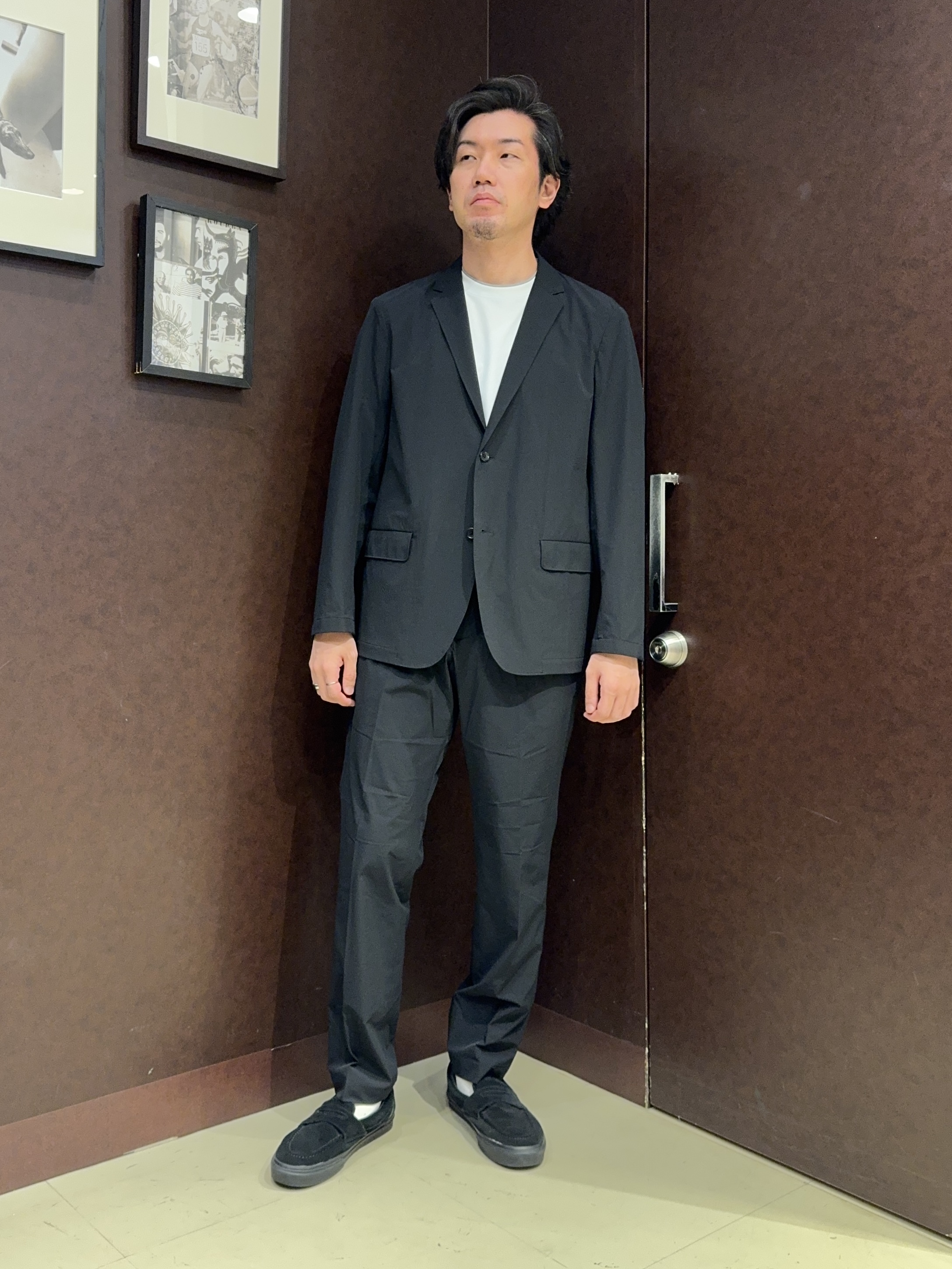 shuheiさんの「TAKEO KIKUCHI｜3Dナイロン ジャケット」を使ったコーディネート
