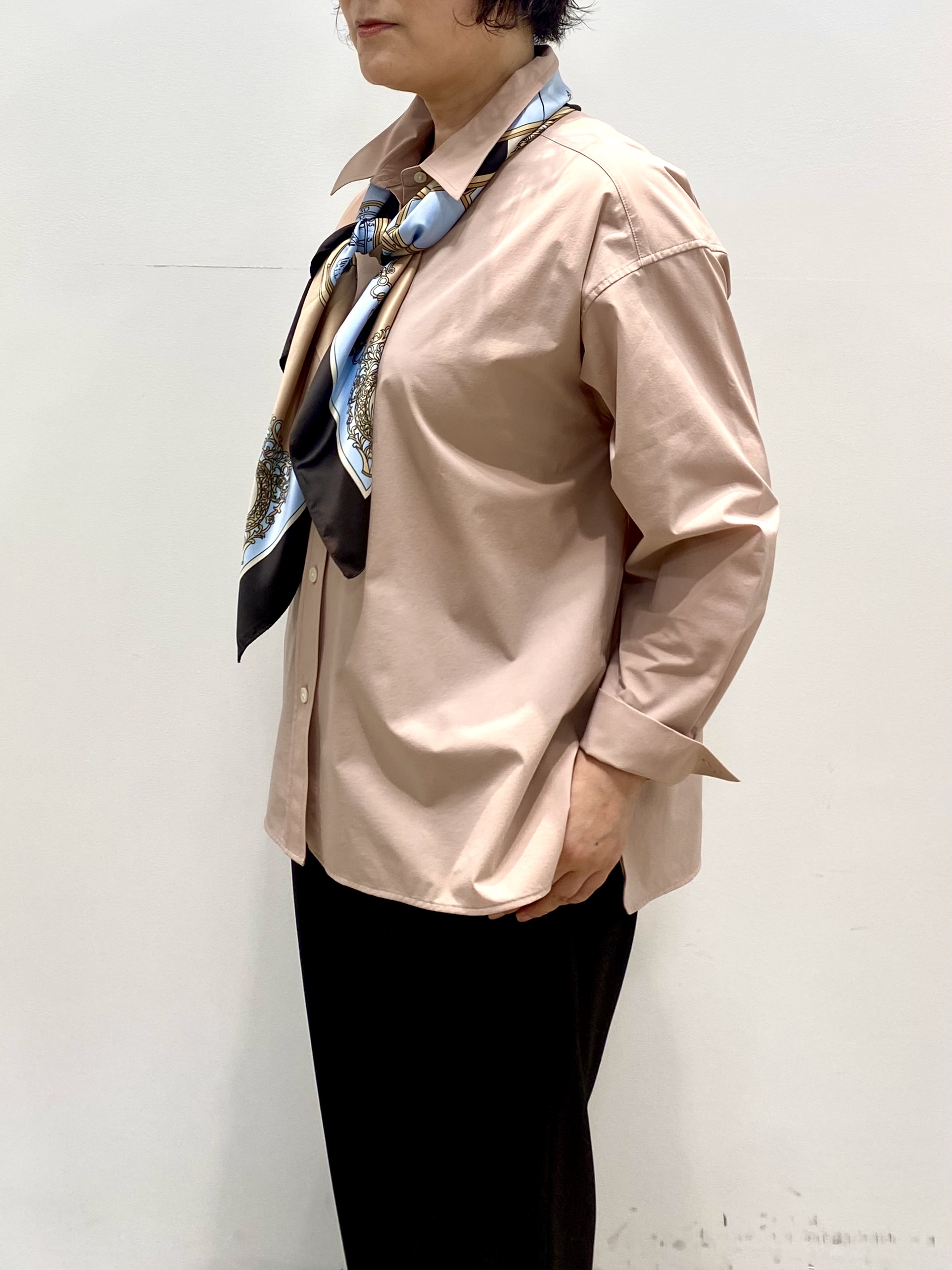 oharaさんの「Reflect｜【羽織◎】オフボディシルエットシャツ」を使ったコーディネート