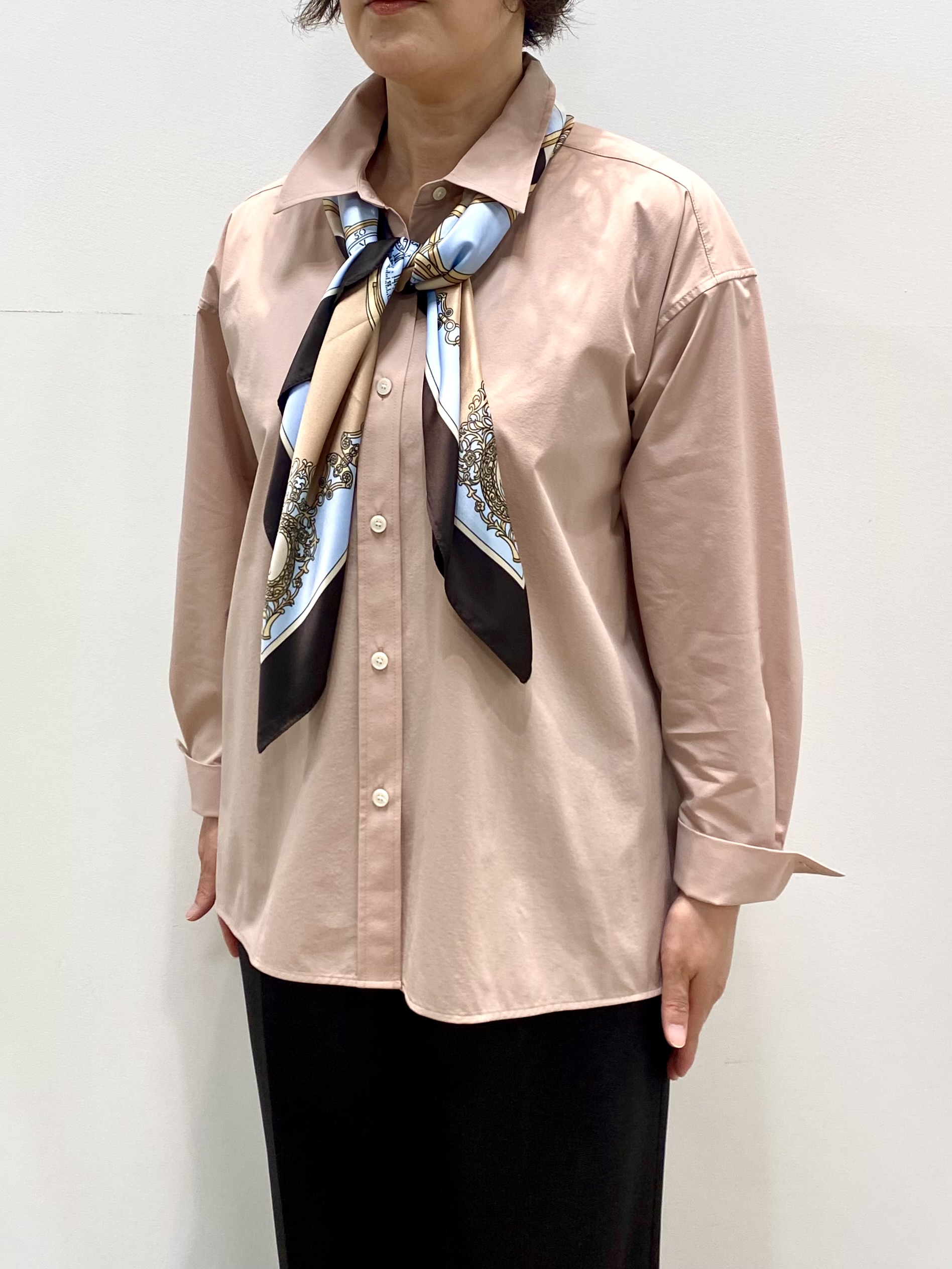 oharaさんの「Reflect｜【羽織◎】オフボディシルエットシャツ」を使ったコーディネート