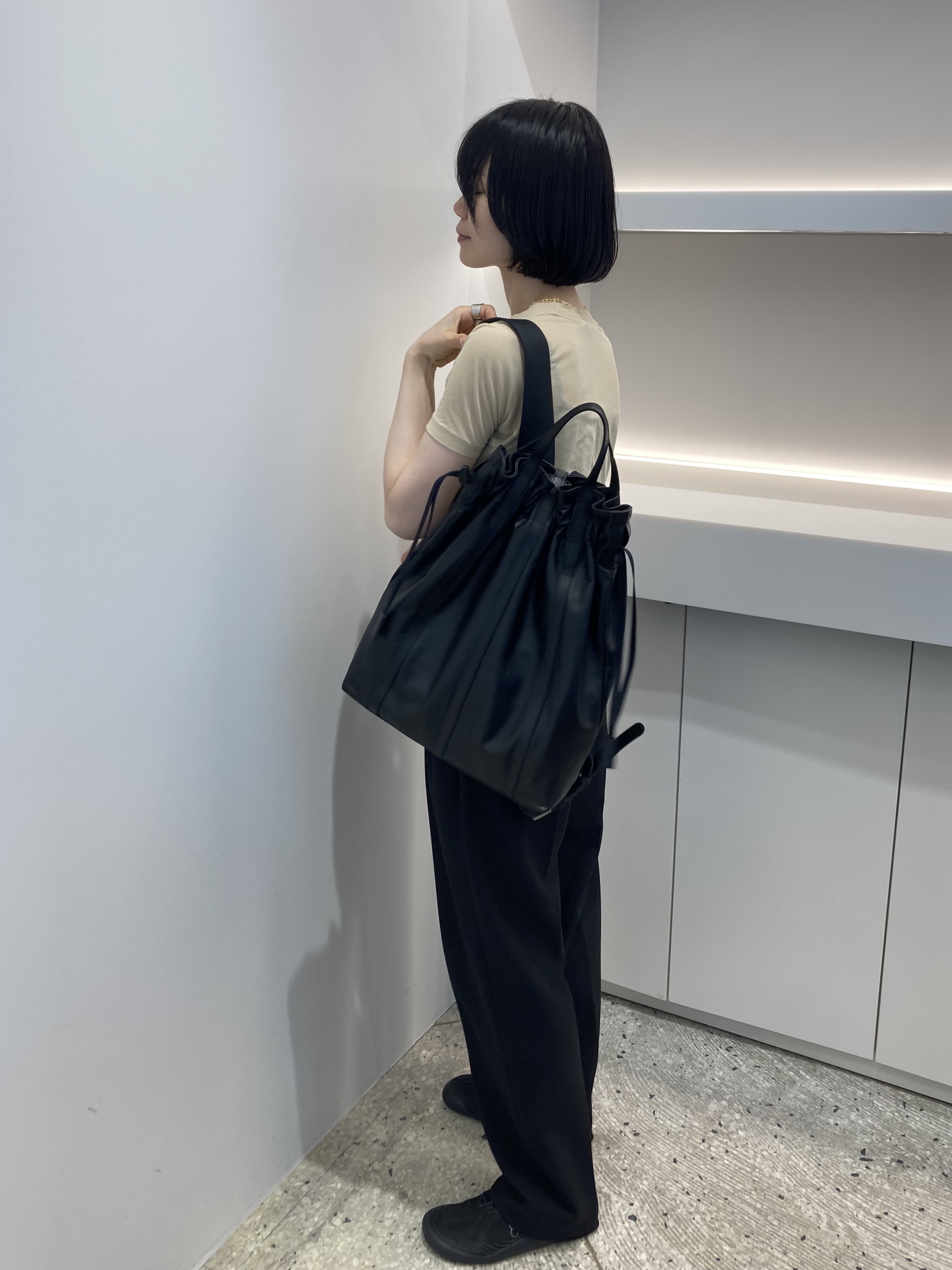 Oさんの「HIROKO HAYASHI｜FINE（フィーネ）2way ナップサック」を使ったコーディネート