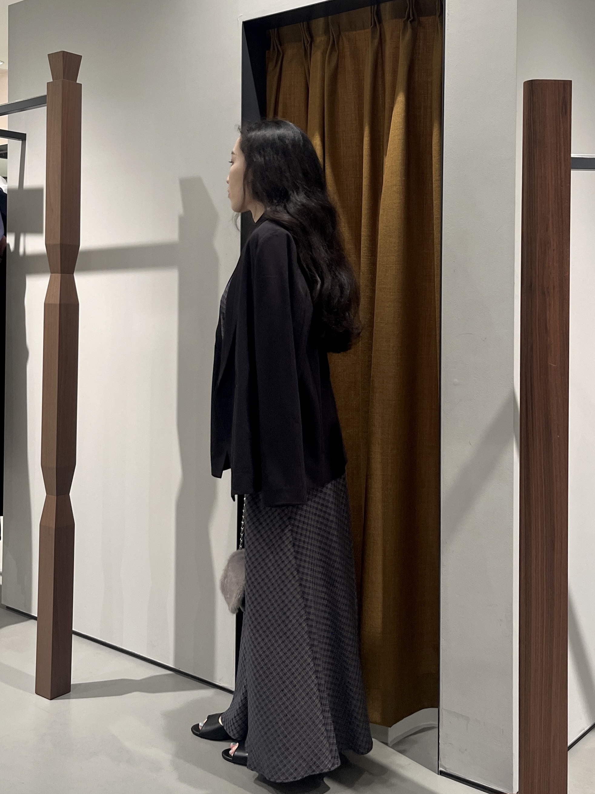 Uminoさんの「INDIVI｜Comfy Set Up｜ダブルブレストイージージャケット【セットアップ対応／通勤／カセット服】」を使ったコーディネート