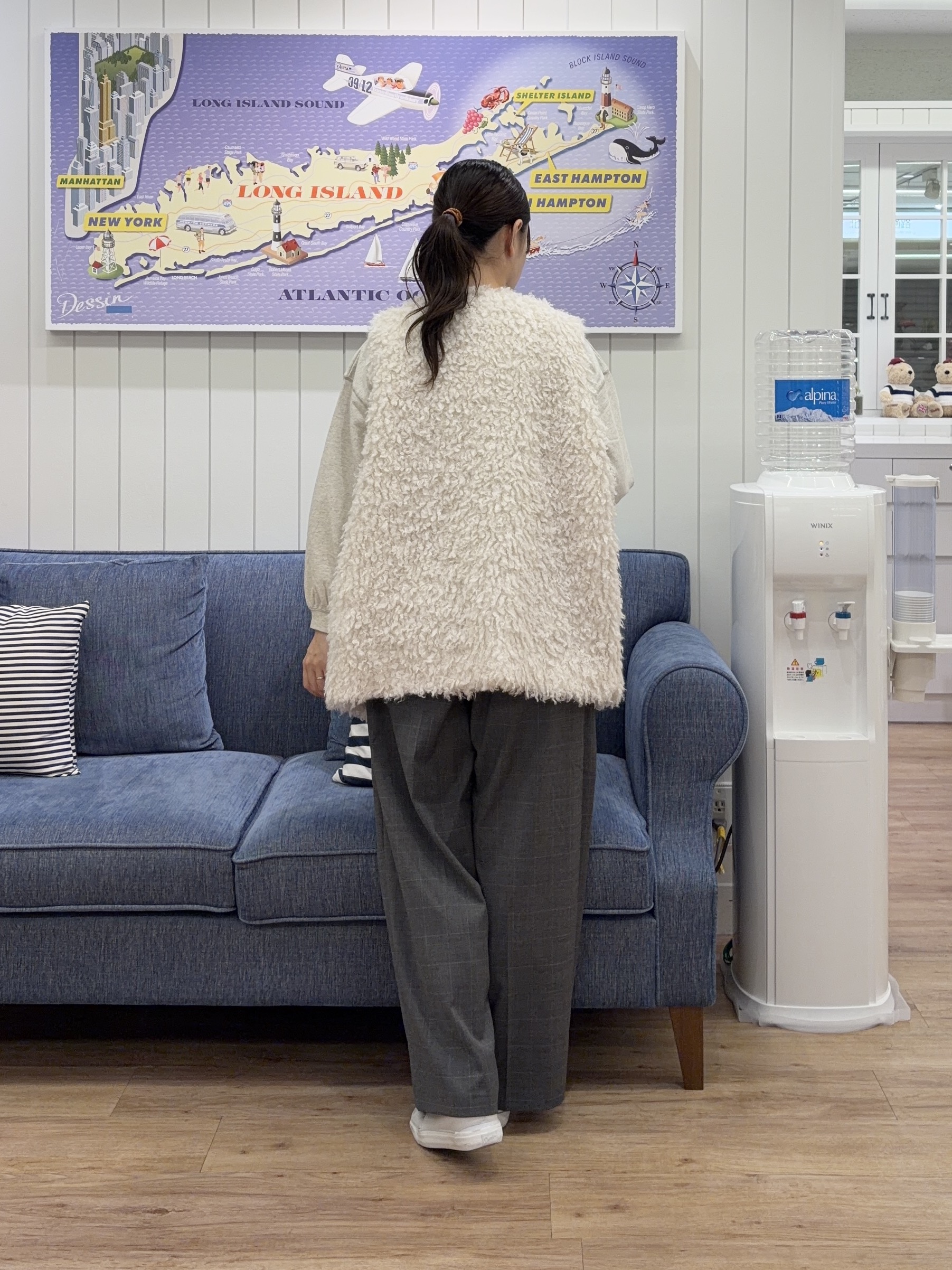 Ayakaさんの「Dessin｜バックヘンリーカットソー長袖」を使ったコーディネート
