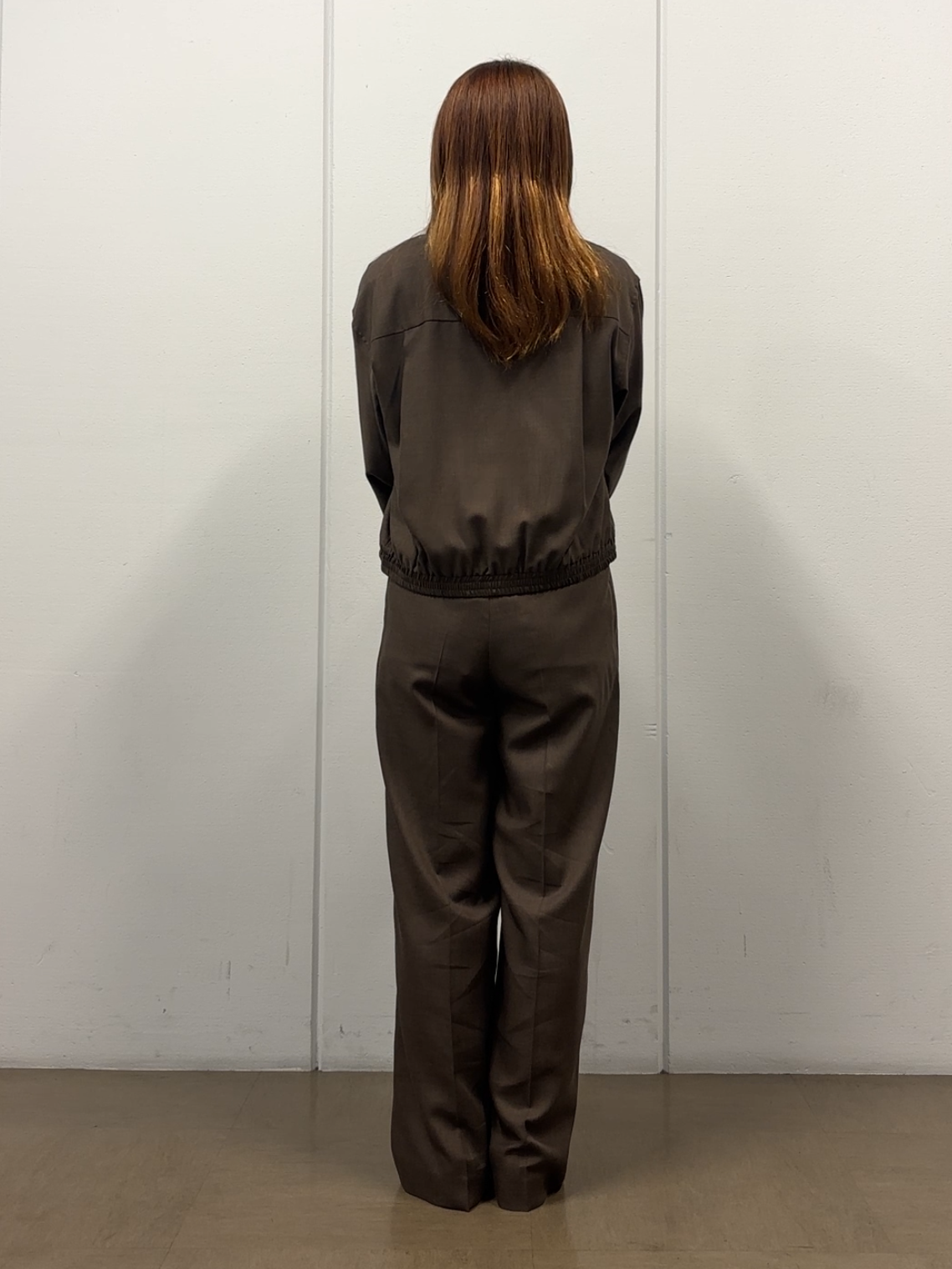 SaKiさんの「UNTITLED｜【セットアップ可/秋羽織り】メランジツイルシャツ」を使ったコーディネート