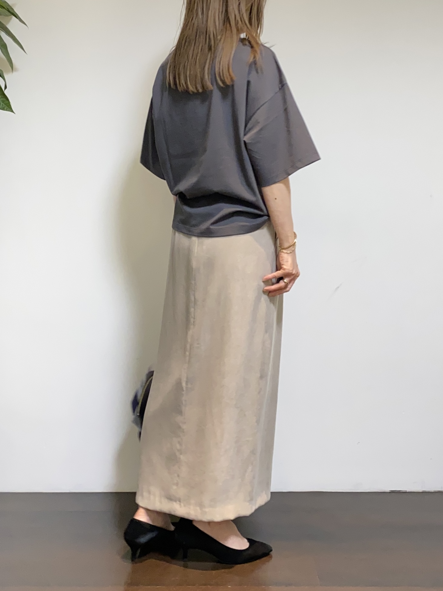 tomoさんの「UNTITLED｜【セットアップ可/秋ジャケット】スエードライクブルゾン」を使ったコーディネート