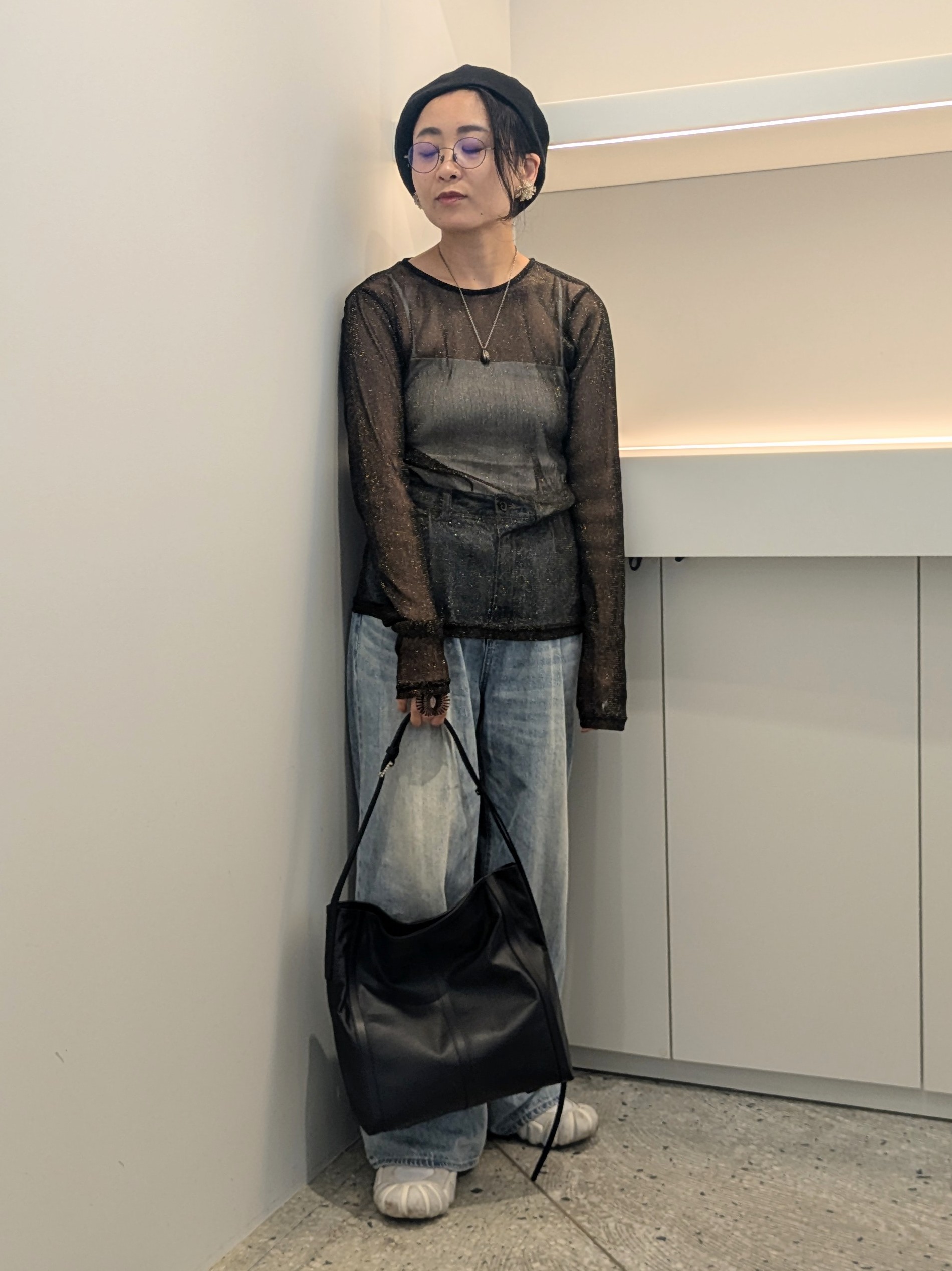 MTさんの「HIROKO HAYASHI｜FINE（フィーネ）2wayショルダーバッグ」を使ったコーディネート