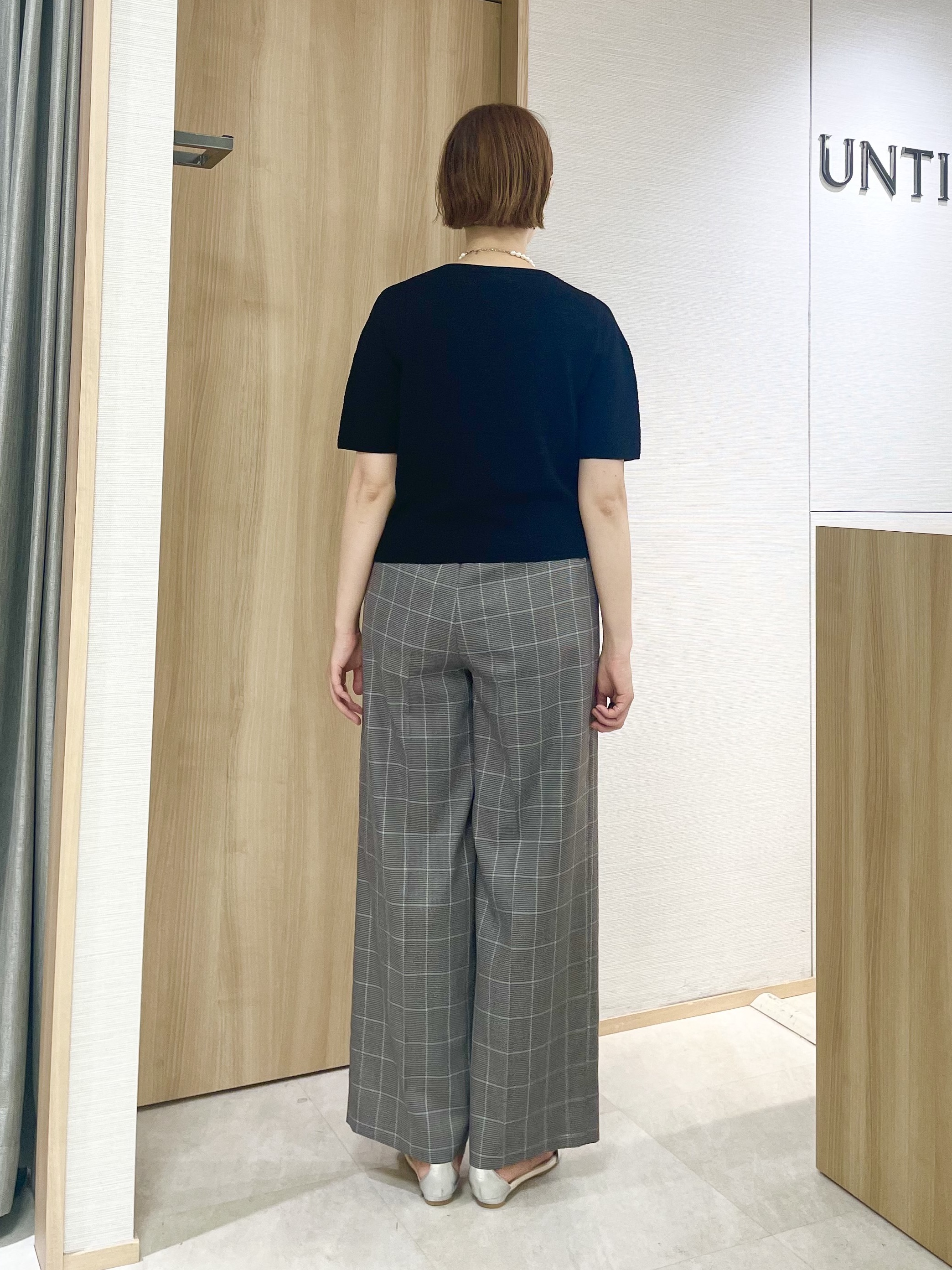 aliceさんの「UNTITLED｜【セットアップ可/ストレッチ性】ドライタッチニットプルオーバー」を使ったコーディネート