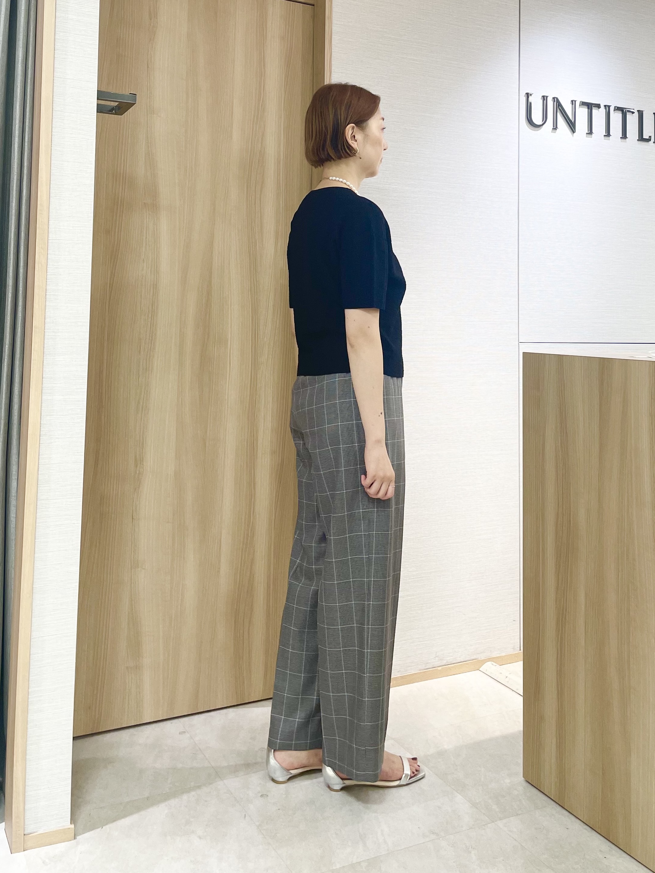 aliceさんの「UNTITLED｜【セットアップ可/ストレッチ性】ドライタッチニットプルオーバー」を使ったコーディネート