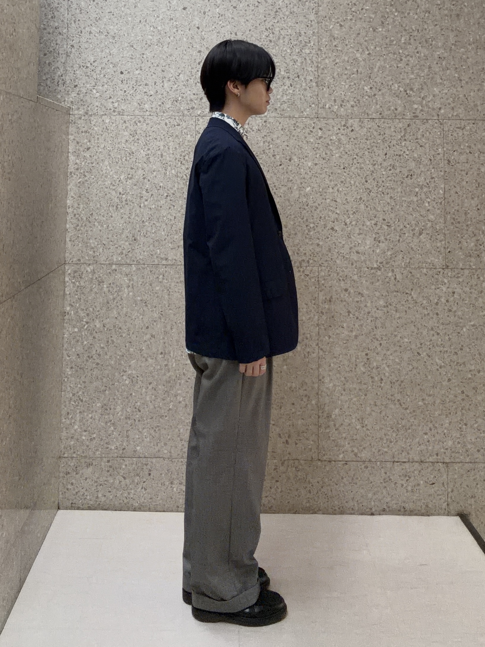 キムラさんの「TAKEO KIKUCHI｜3Dナイロンストレッチ ジャケット」を使ったコーディネート