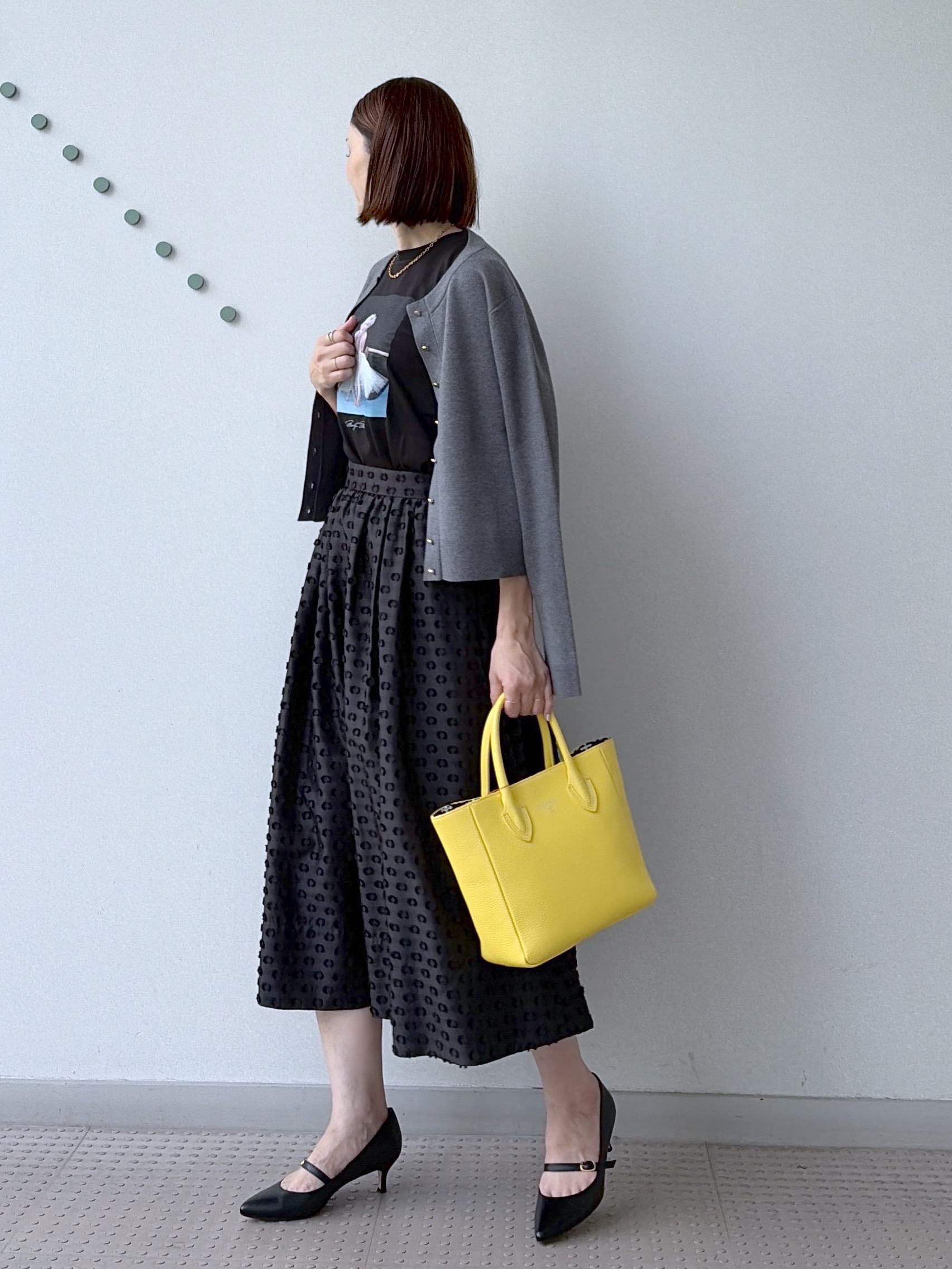 yoshikadoさんの「DRESSTERIOR｜【別注】マリリンモンロー/カラープリントTシャツ」を使ったコーディネート