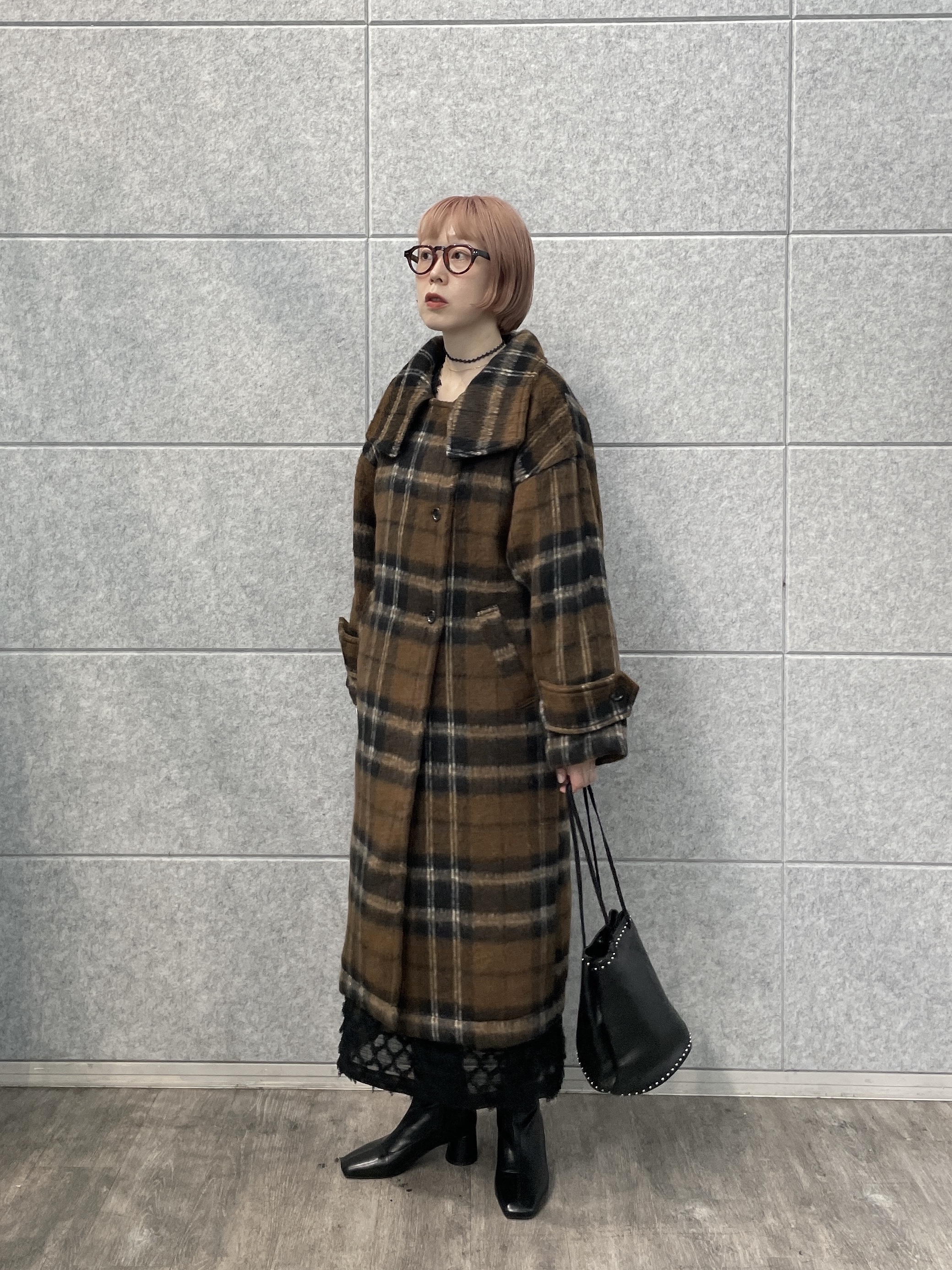 mikuさんの「INDIVI｜シアージャガードスカート」を使ったコーディネート