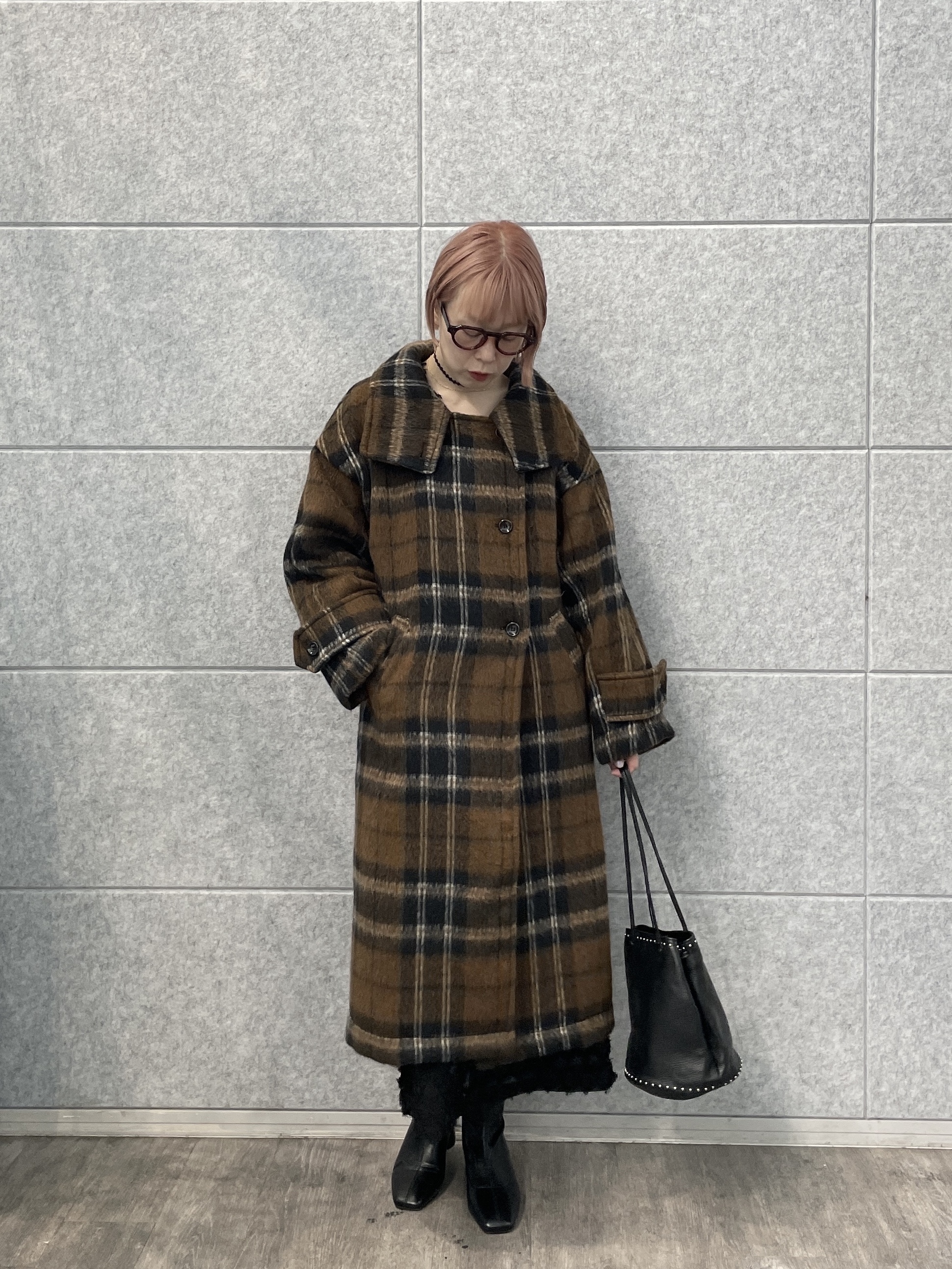 mikuさんの「INDIVI｜シアージャガードスカート」を使ったコーディネート
