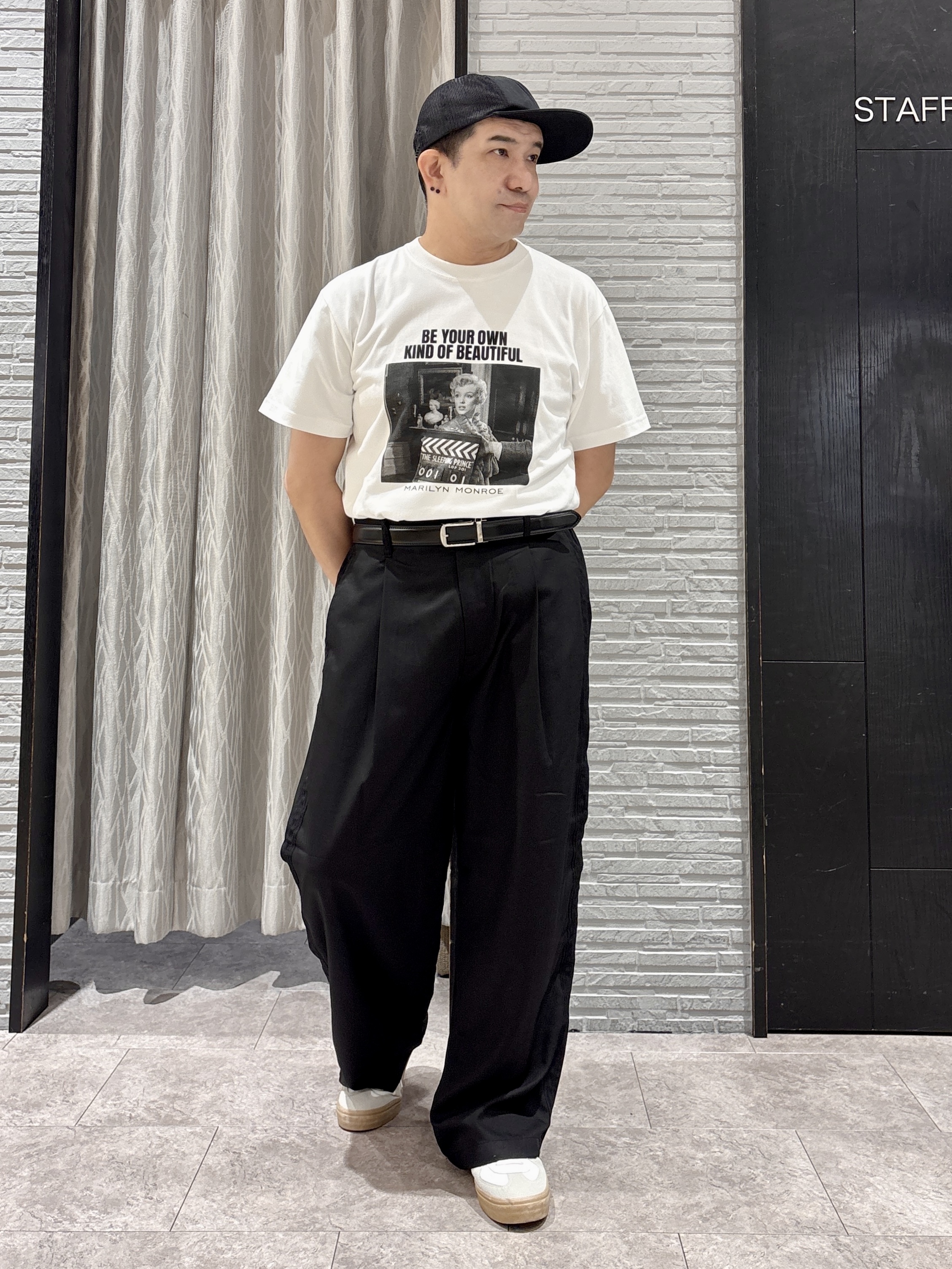 Pーyamaさんの「THE SHOP TK｜POLO BCS/アソート長袖シャツ」を使ったコーディネート