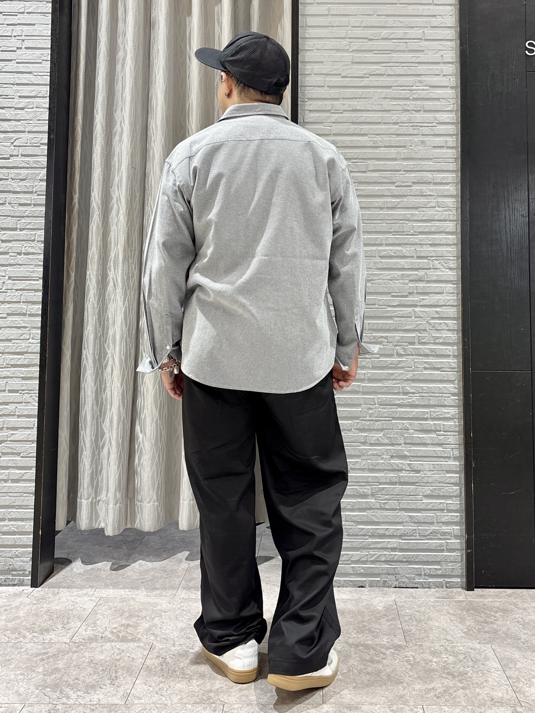 Pーyamaさんの「THE SHOP TK｜POLO BCS/アソート長袖シャツ」を使ったコーディネート