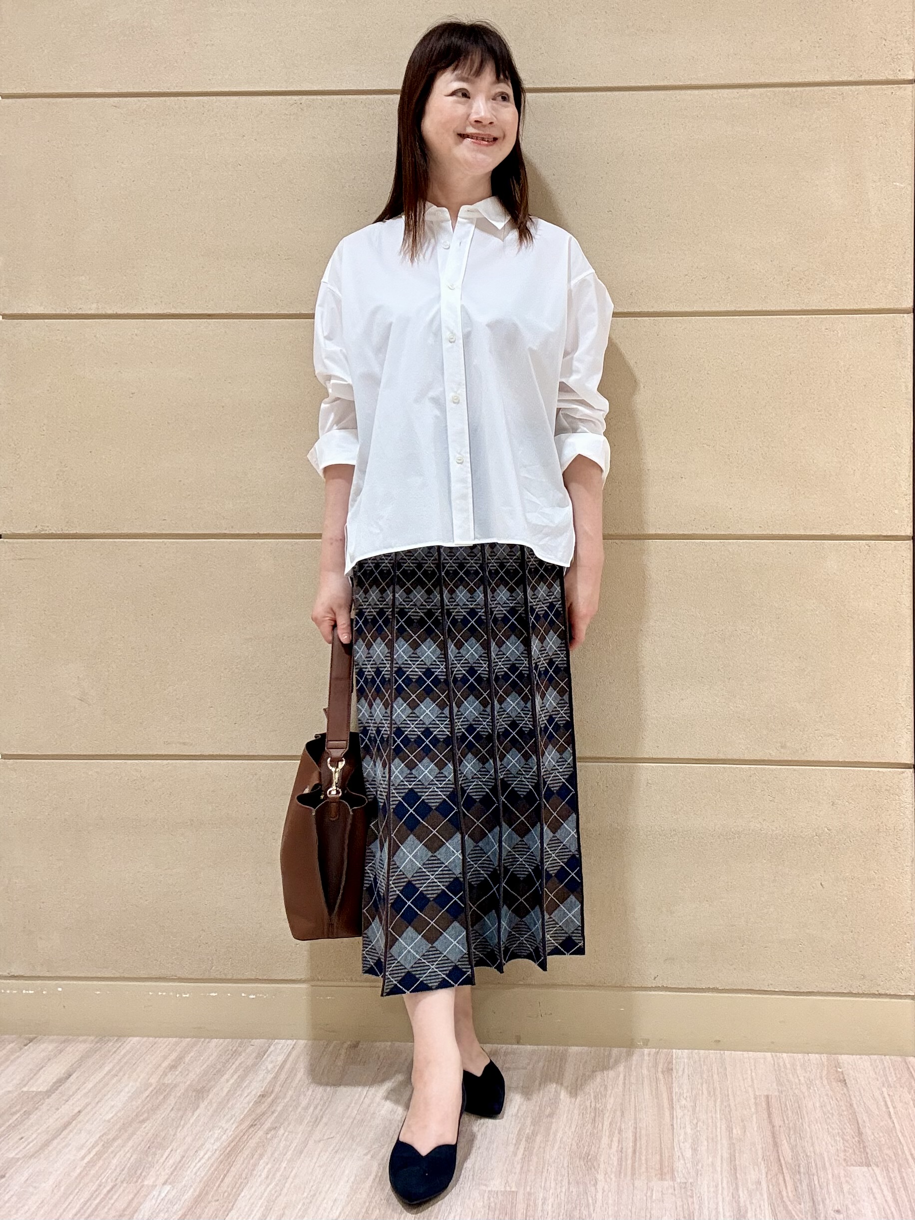 Marさんの「Reflect｜【羽織◎】オフボディシルエットシャツ」を使ったコーディネート