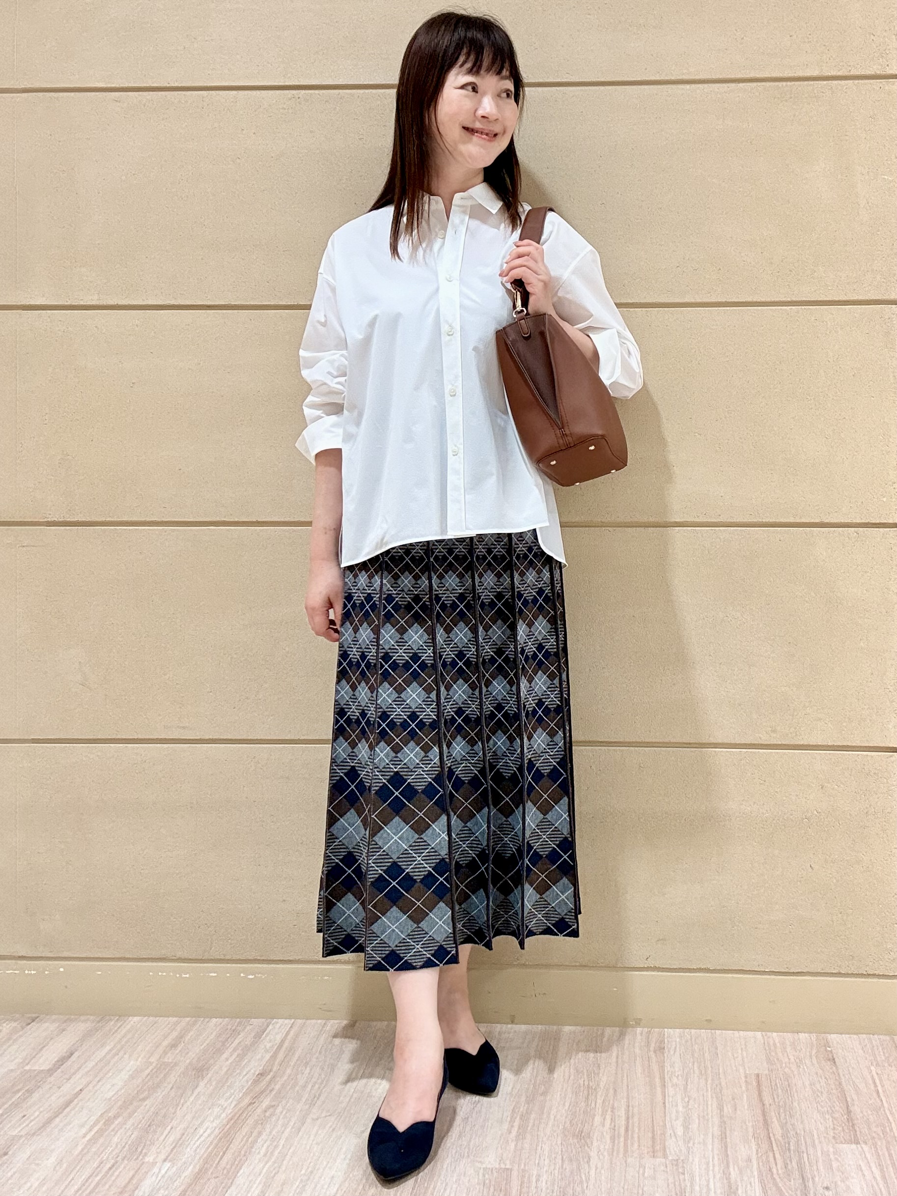 Marさんの「Reflect｜【羽織◎】オフボディシルエットシャツ」を使ったコーディネート