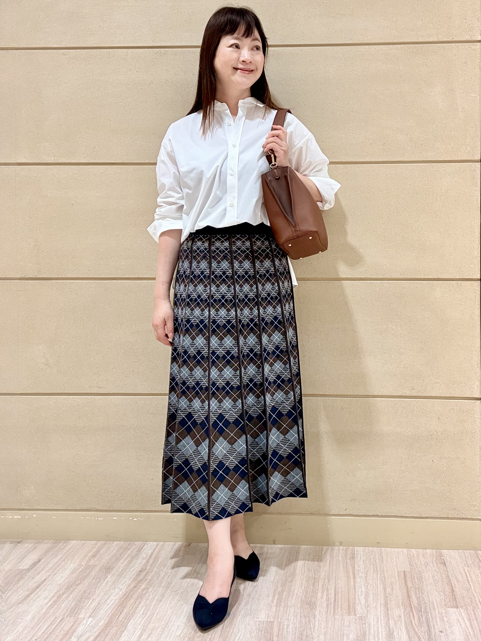 Marさんの「Reflect｜【羽織◎】オフボディシルエットシャツ」を使ったコーディネート