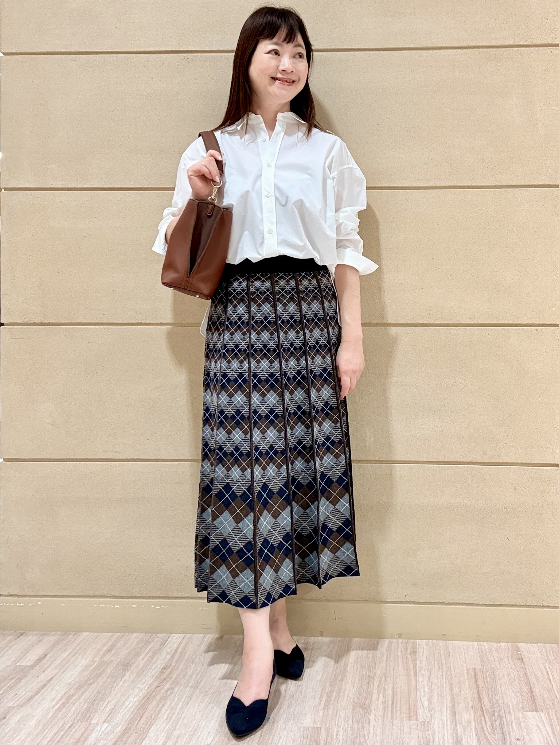 Marさんの「Reflect｜【羽織◎】オフボディシルエットシャツ」を使ったコーディネート