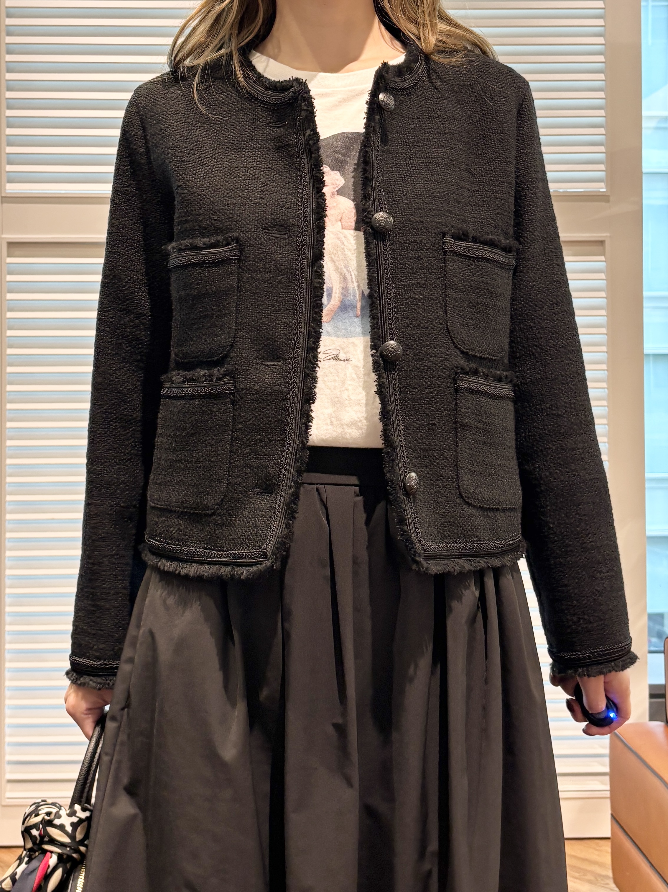 清水夏姫さんの「DRESSTERIOR｜【総ゴム仕様】タックボリュームスカート」を使ったコーディネート