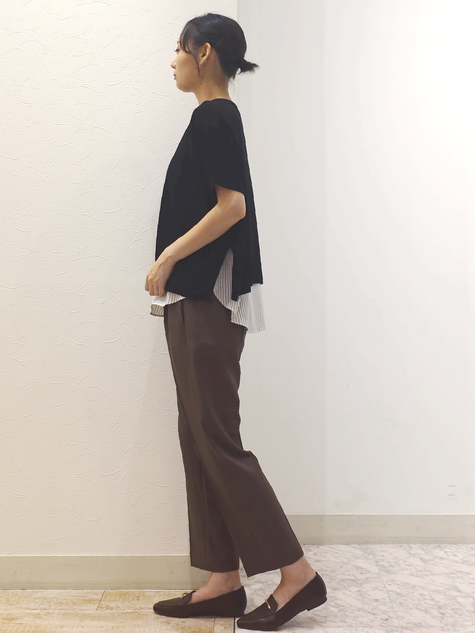 ケイさんの「grove｜【体系カバー◎】ニット&times;インナーシャツタンクSET」を使ったコーディネート
