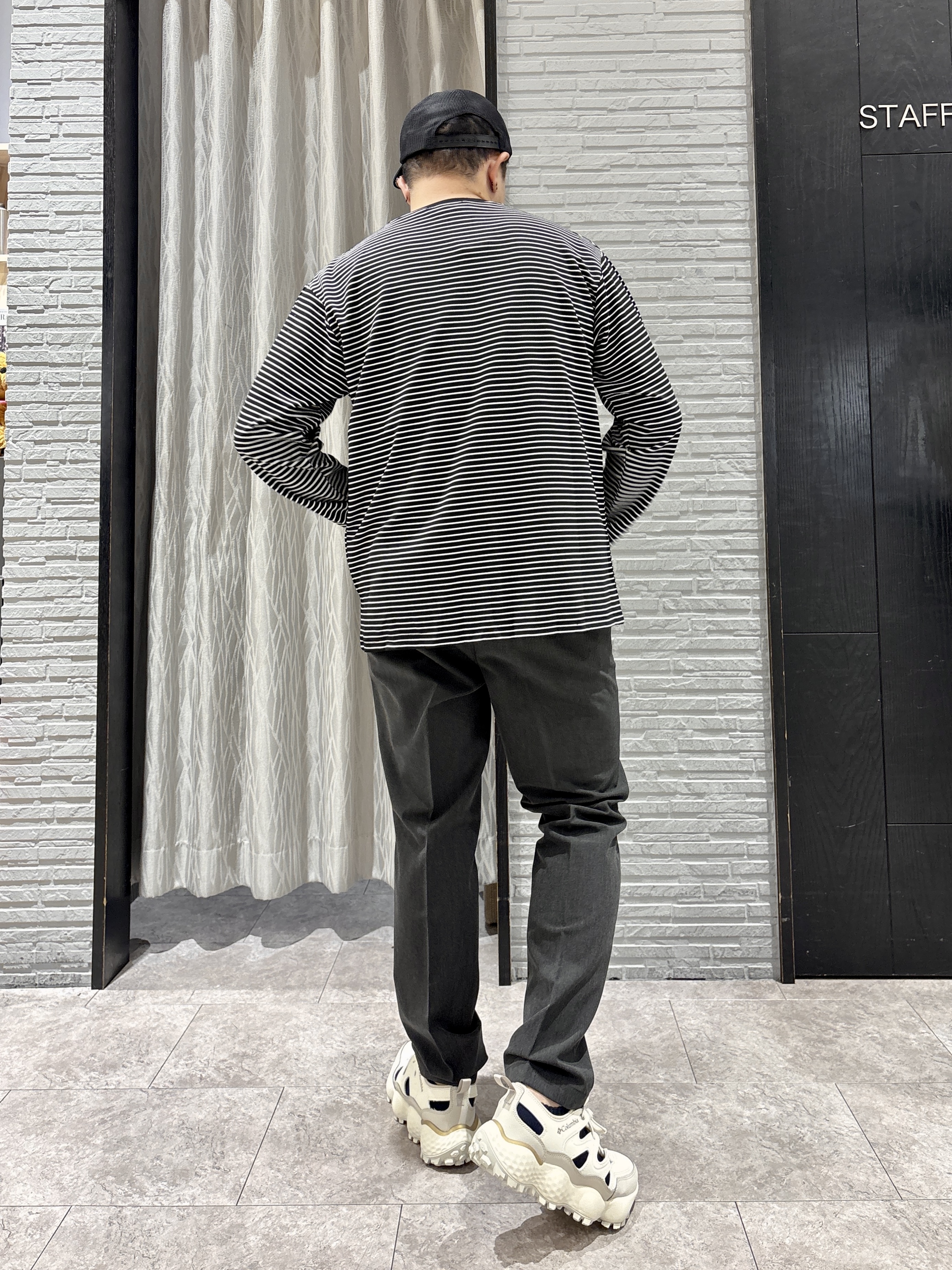 Pーyamaさんの「THE SHOP TK｜【ストレッチ／洗濯機OK／セットアップ可】デニムライク ジャケット」を使ったコーディネート