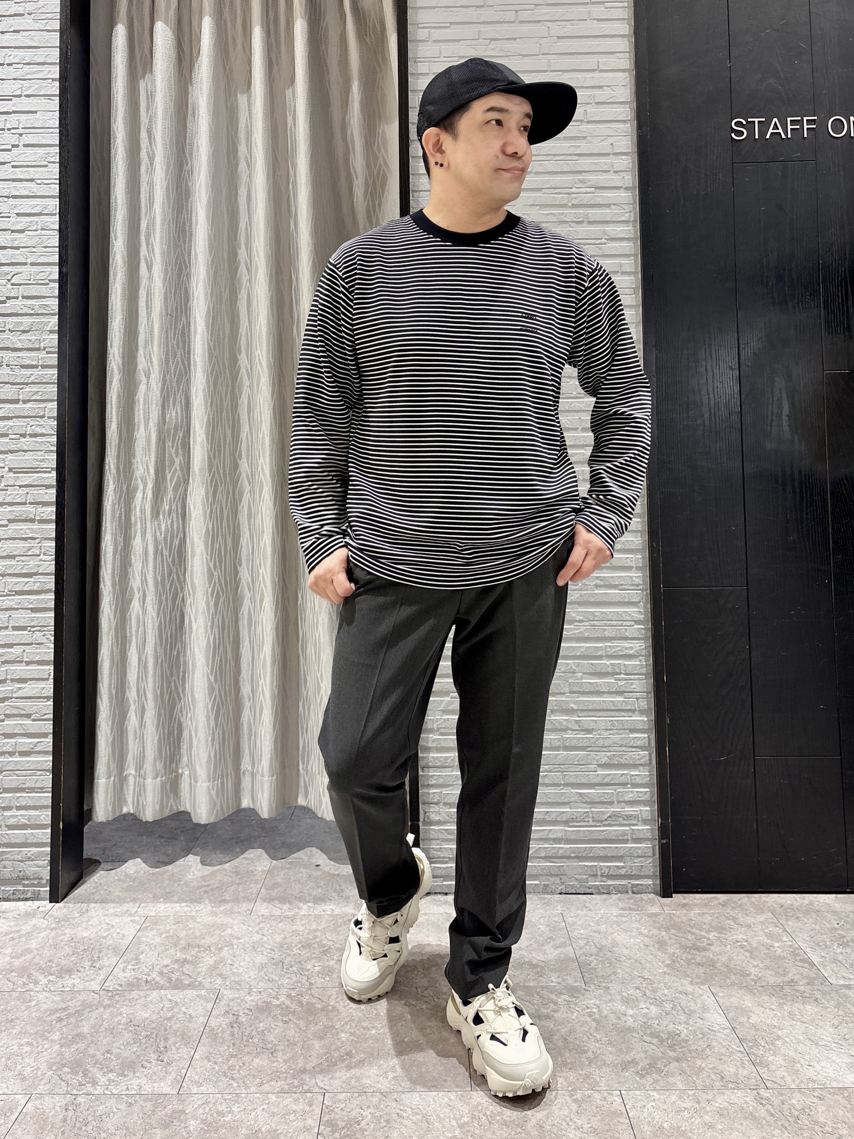 Pーyamaさんの「THE SHOP TK｜【ストレッチ／洗濯機OK／セットアップ可】デニムライク ジャケット」を使ったコーディネート