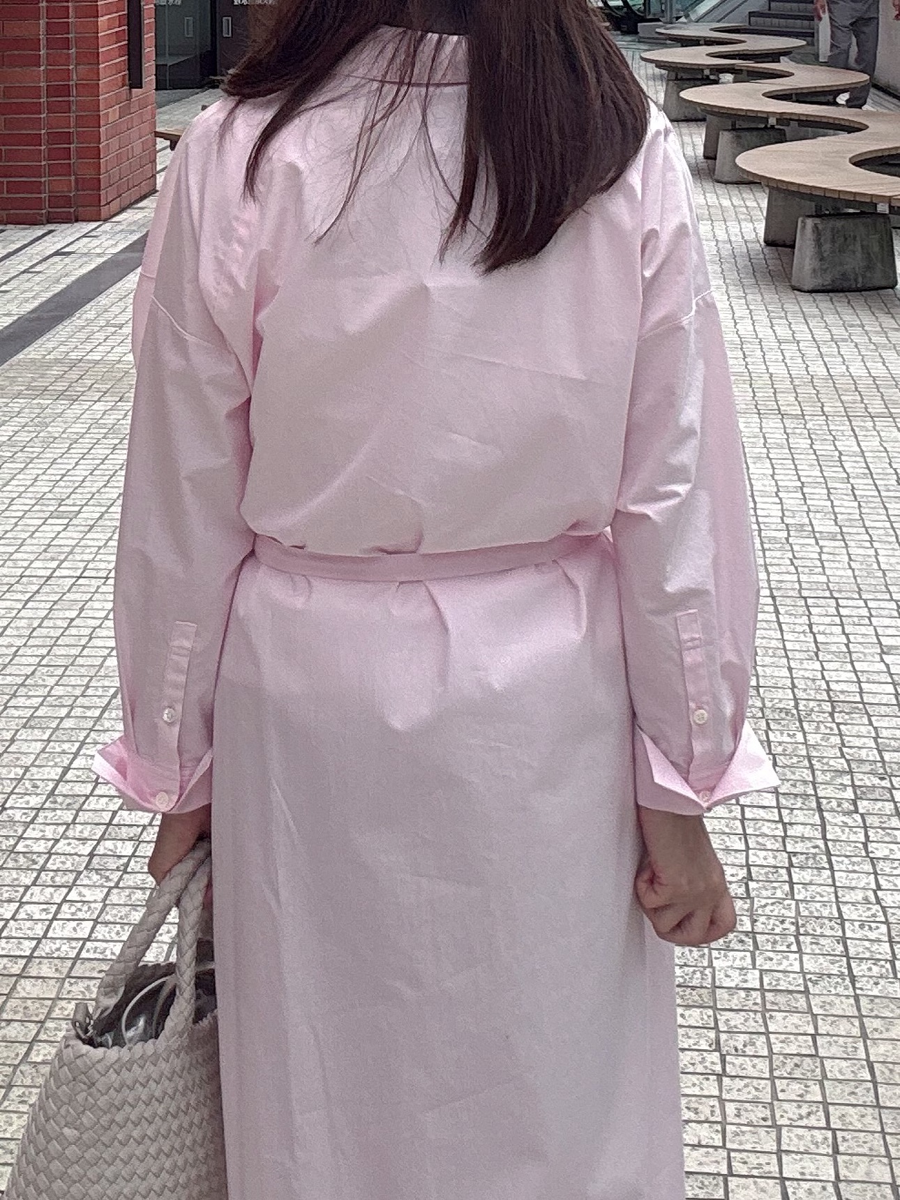 makiさんの「UNTITLED｜ロングシャツワンピース」を使ったコーディネート
