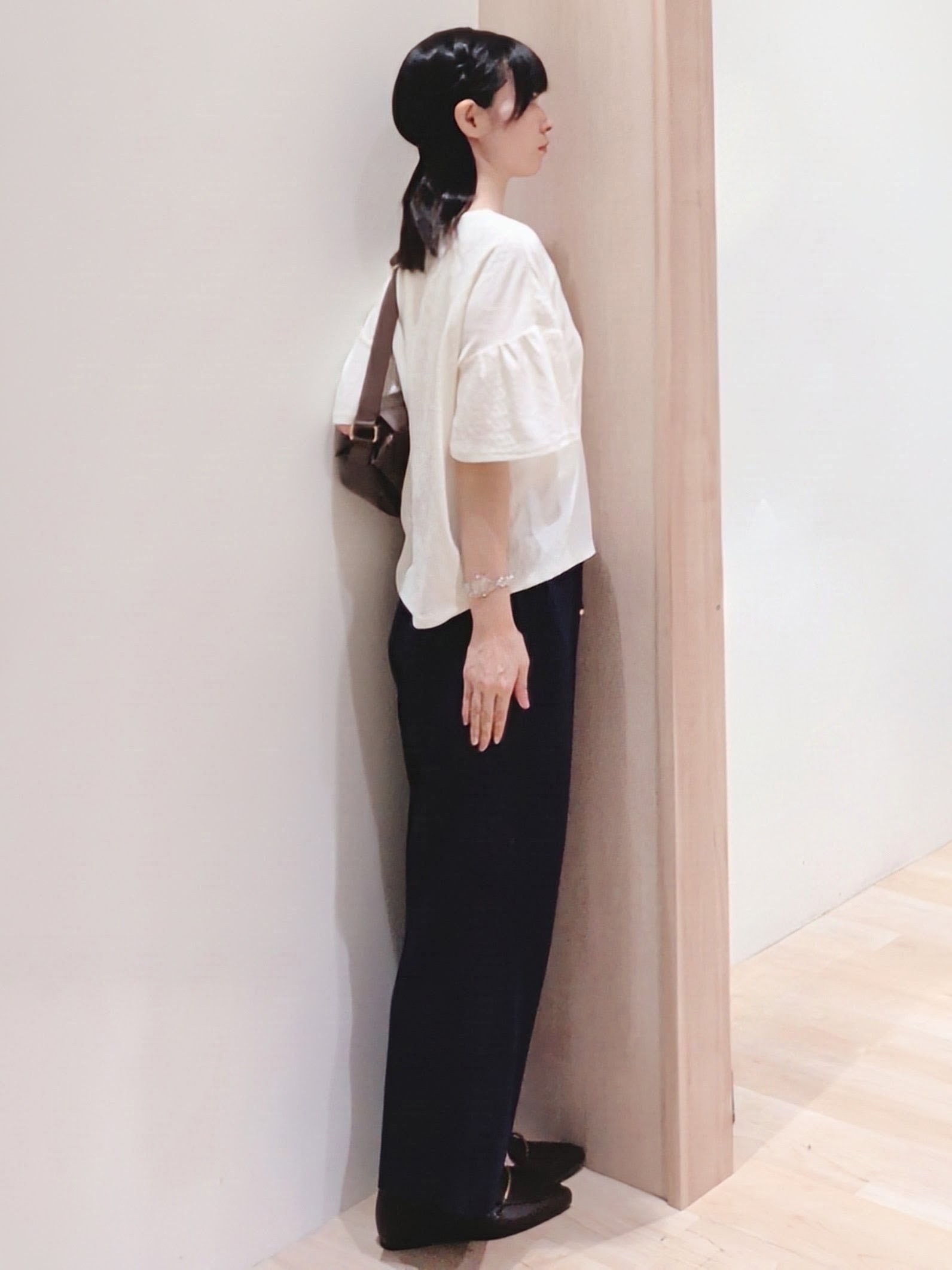 Yuiさんの「grove｜アイレットレースカットソー」を使ったコーディネート