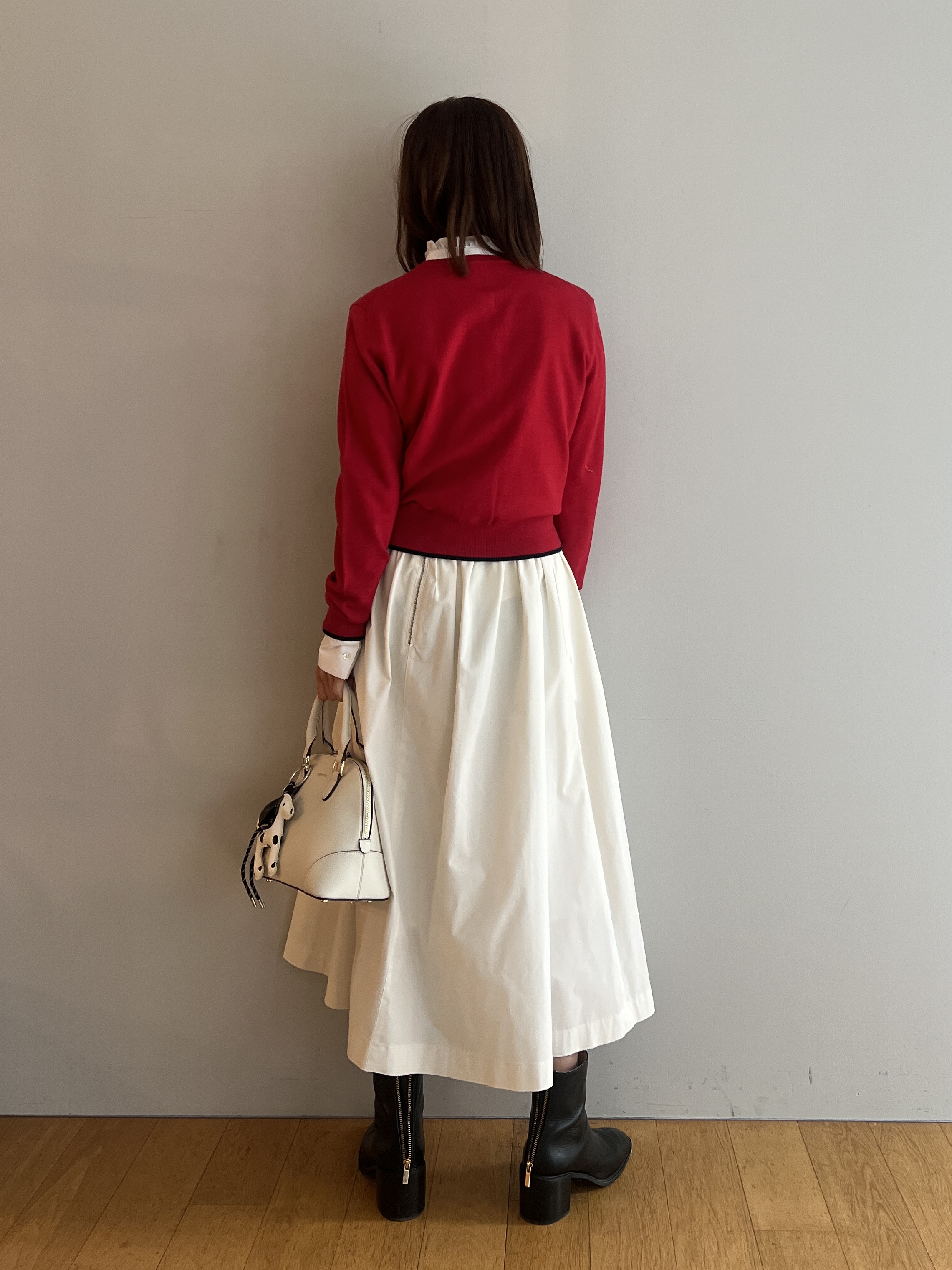 misaさんの「DRESSTERIOR｜【ウォッシャブル/通勤】スタンドフリル ブラウス」を使ったコーディネート