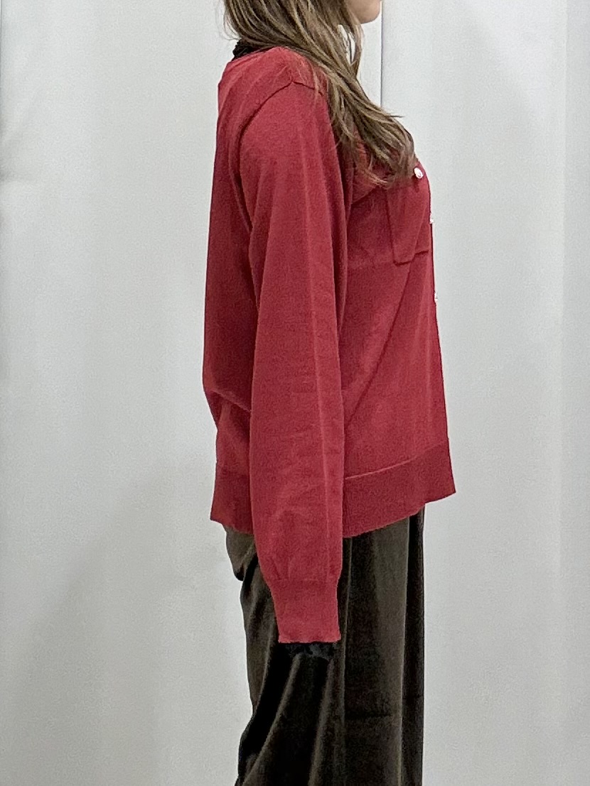 shioさんの「SHOO･LA･RUE｜【洗濯機可/S-LL】金ボタンが上品に。さらさらタッチカーディガン」を使ったコーディネート