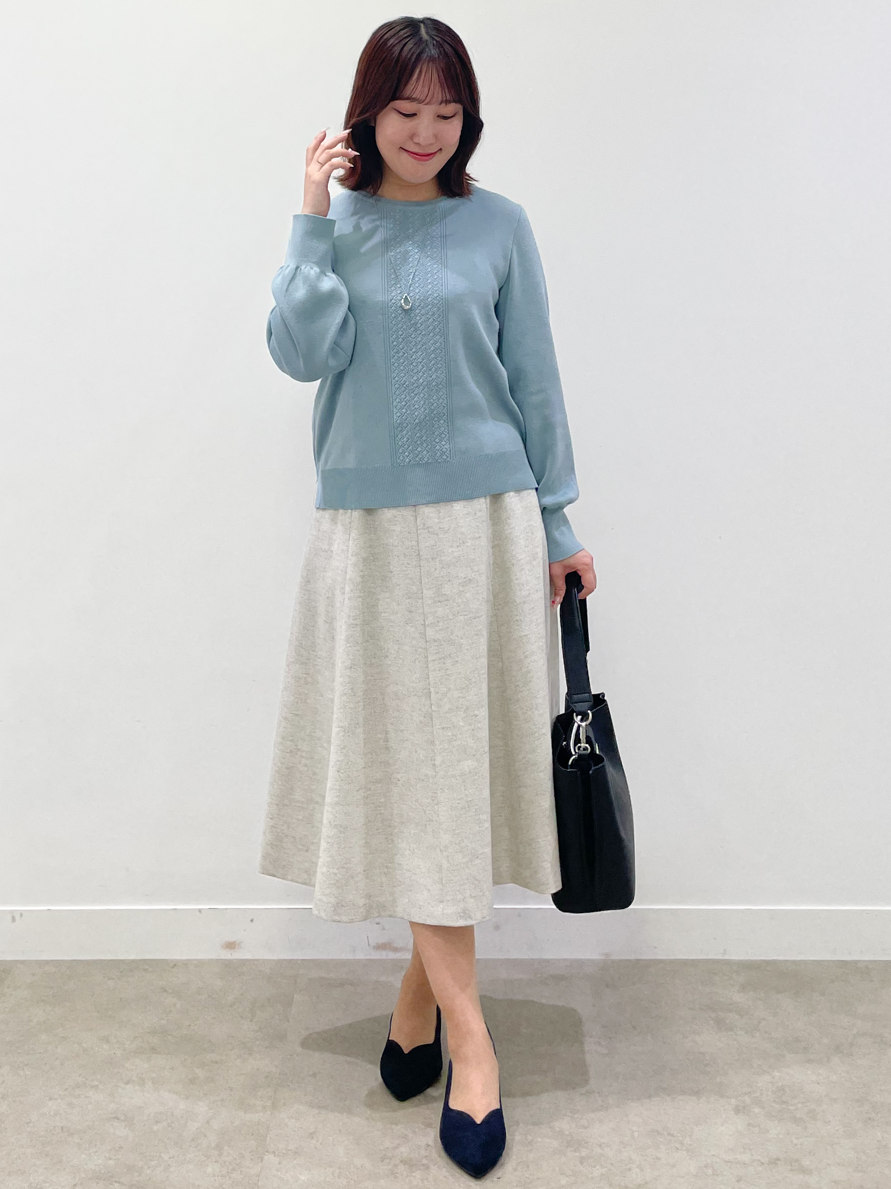 yukariさんの「Reflect｜【長さ調節可】ワントップデザインネックレス」を使ったコーディネート