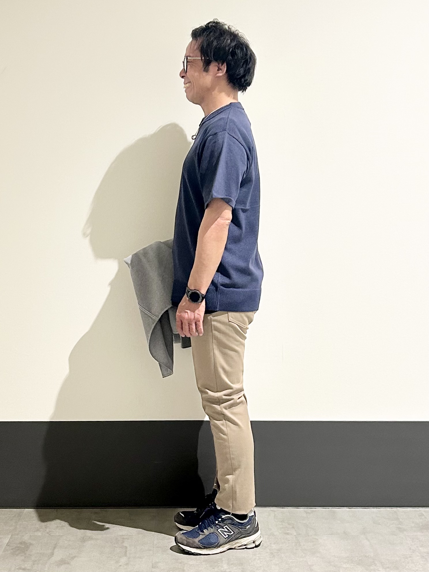 KENJI Iさんの「THE SHOP TK｜POLO BCS/アソート長袖シャツ」を使ったコーディネート