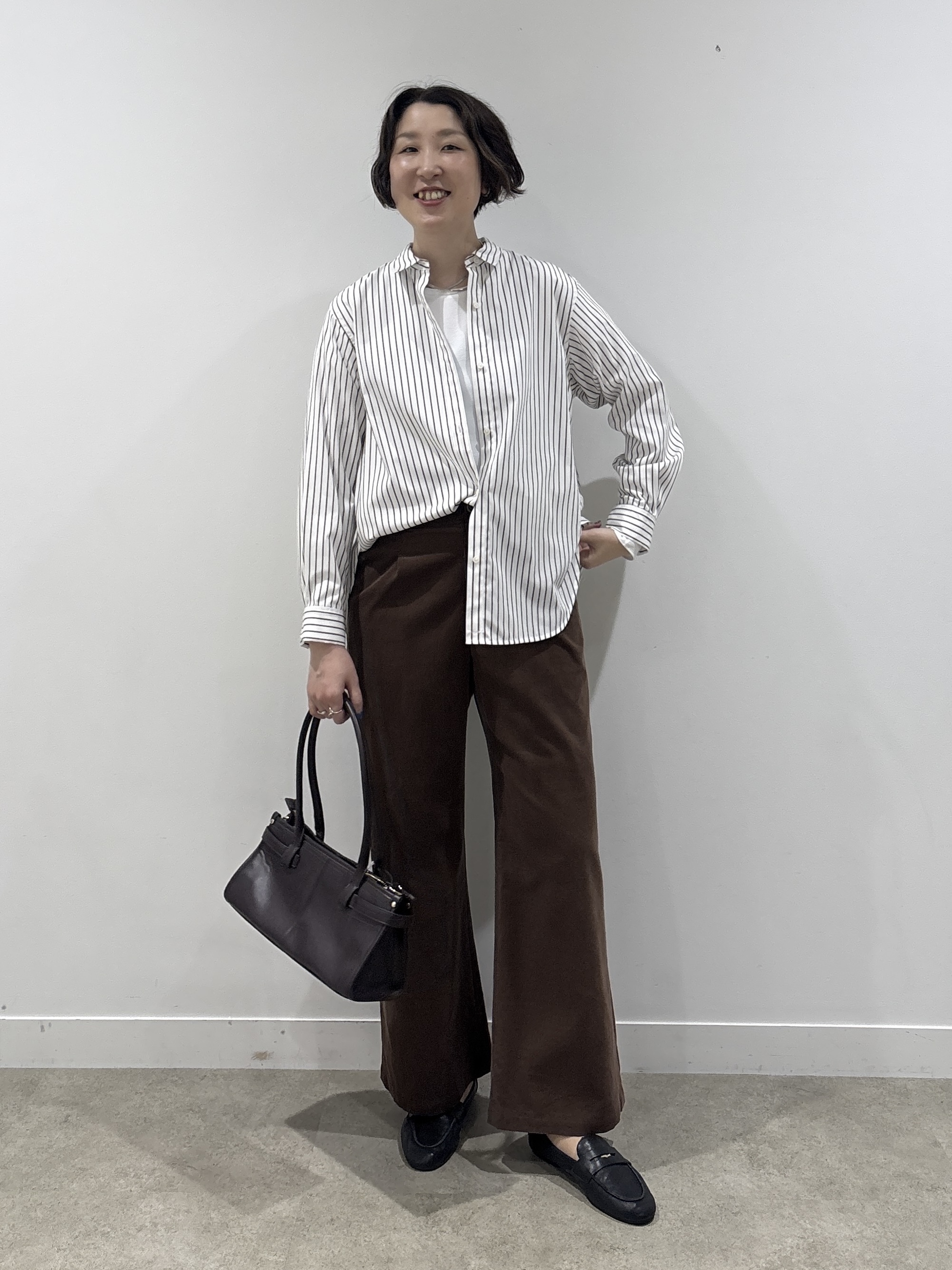 yuriさんの「INDIVI｜【収納力◎／トレンド】スクエアトートバッグ」を使ったコーディネート