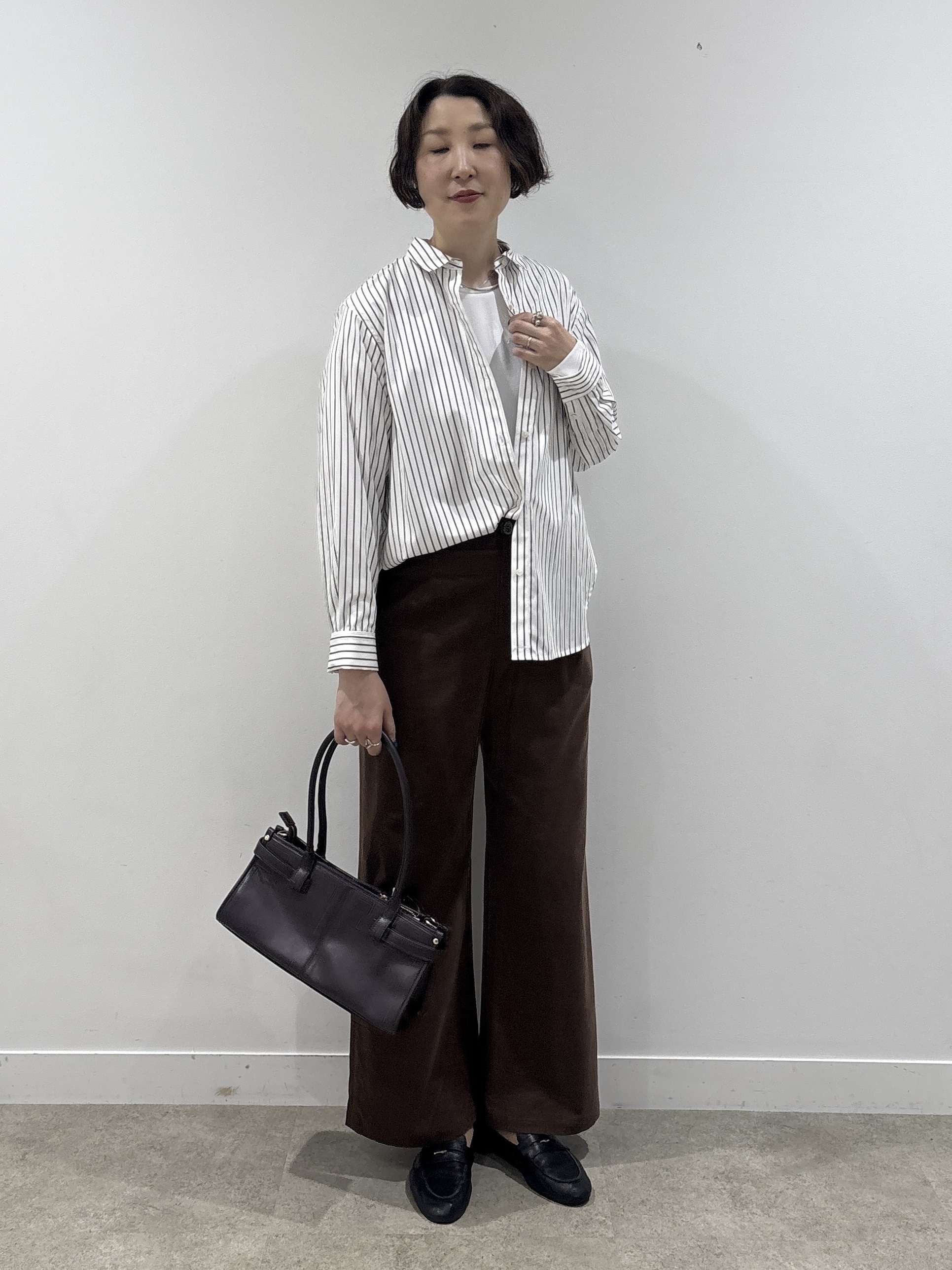 yuriさんの「INDIVI｜【収納力◎／トレンド】スクエアトートバッグ」を使ったコーディネート