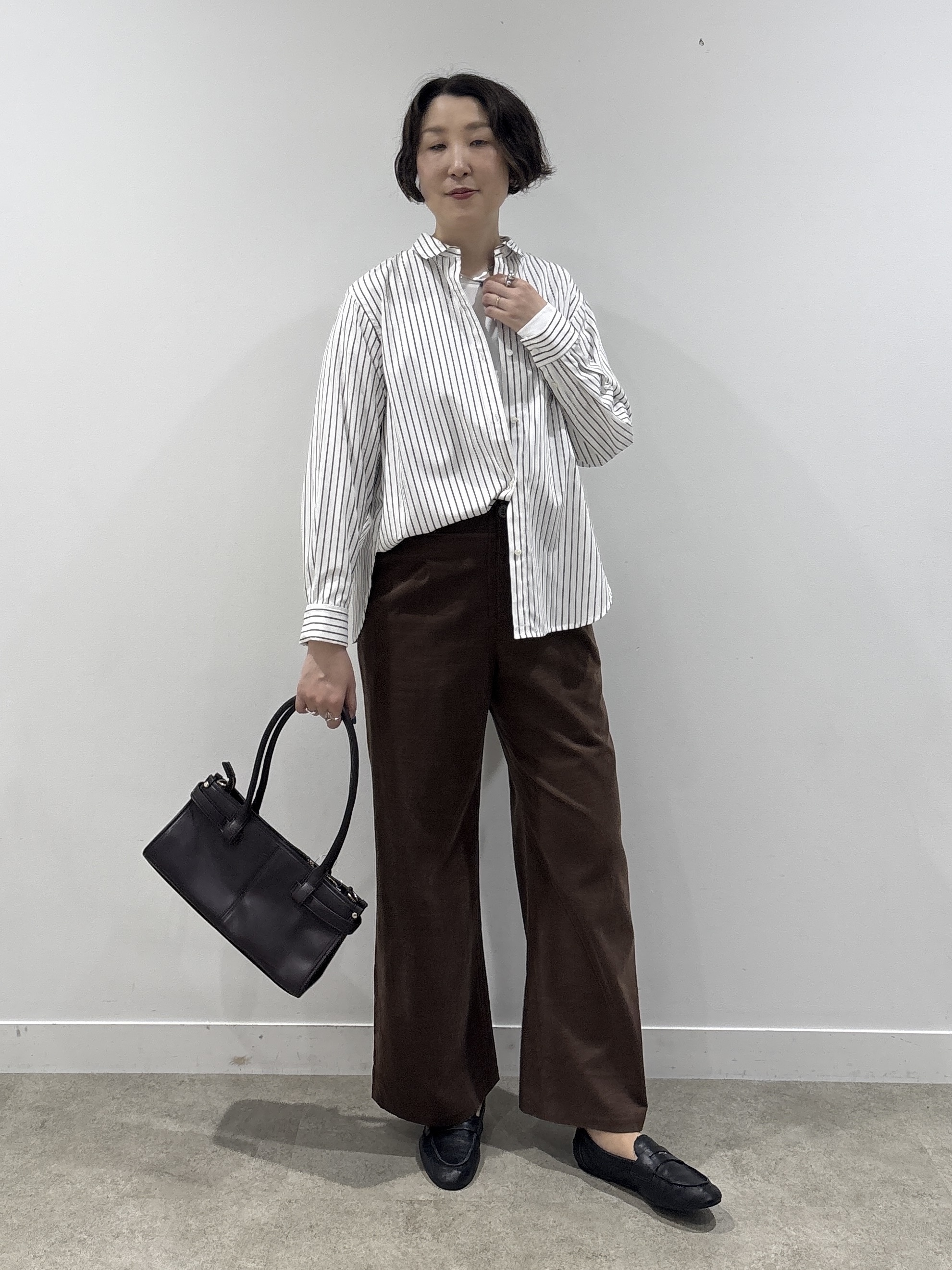 yuriさんの「INDIVI｜【収納力◎／トレンド】スクエアトートバッグ」を使ったコーディネート
