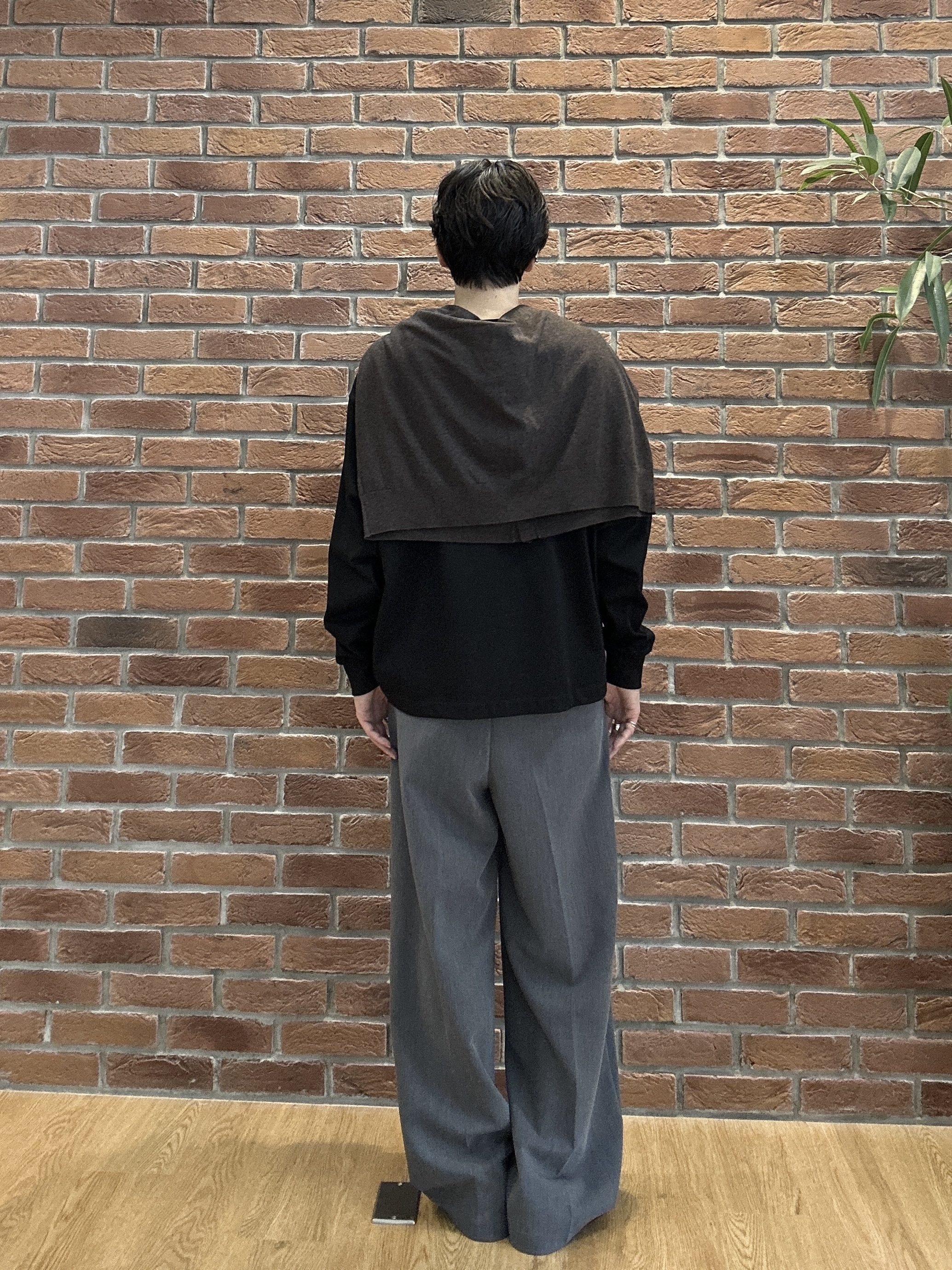 ドイさんの「tk.TAKEO KIKUCHI｜【セットアップ対応可】ベルテッドワイドスラックス」を使ったコーディネート