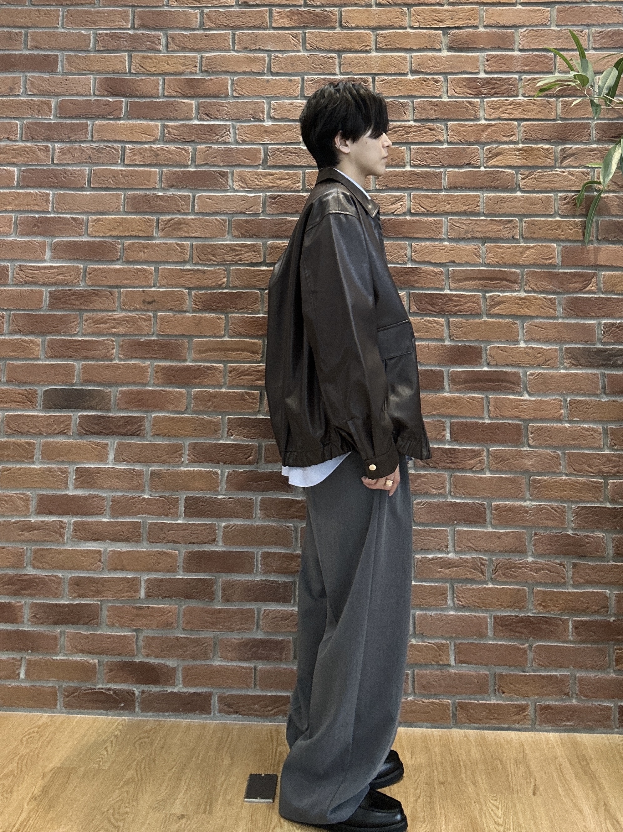 ドイさんの「tk.TAKEO KIKUCHI｜【セットアップ対応可】ベルテッドワイドスラックス」を使ったコーディネート